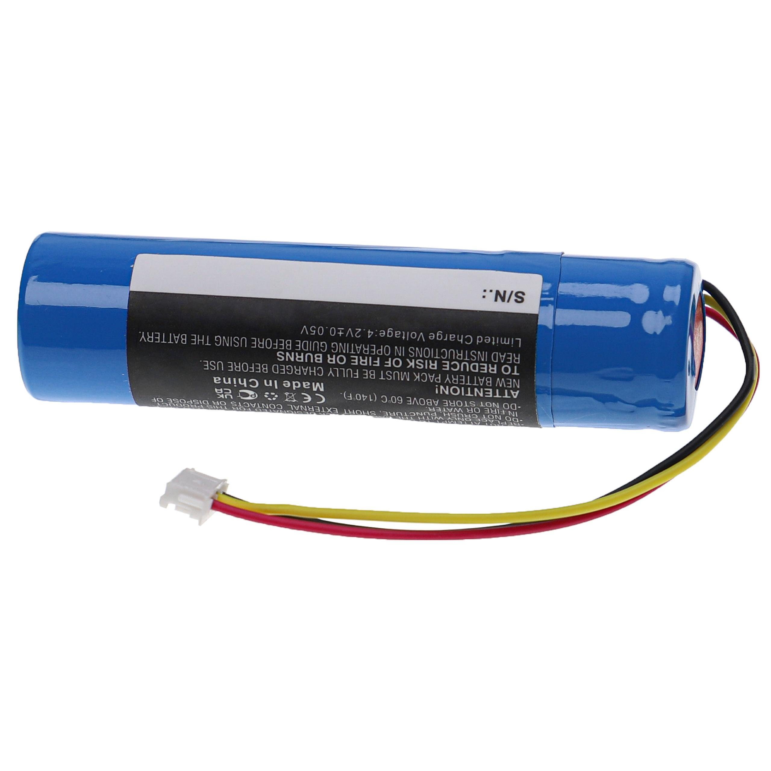 vhbw Akku Ersatz für AKAI NB2537-R0, 58-000252, UF16650ZTA für Akku Akku Li-Ion 1600 mAh (3,7 V, 1 St), Leistungsfähiger Austausch-Akku für Ihren elektronischen Blaswandler