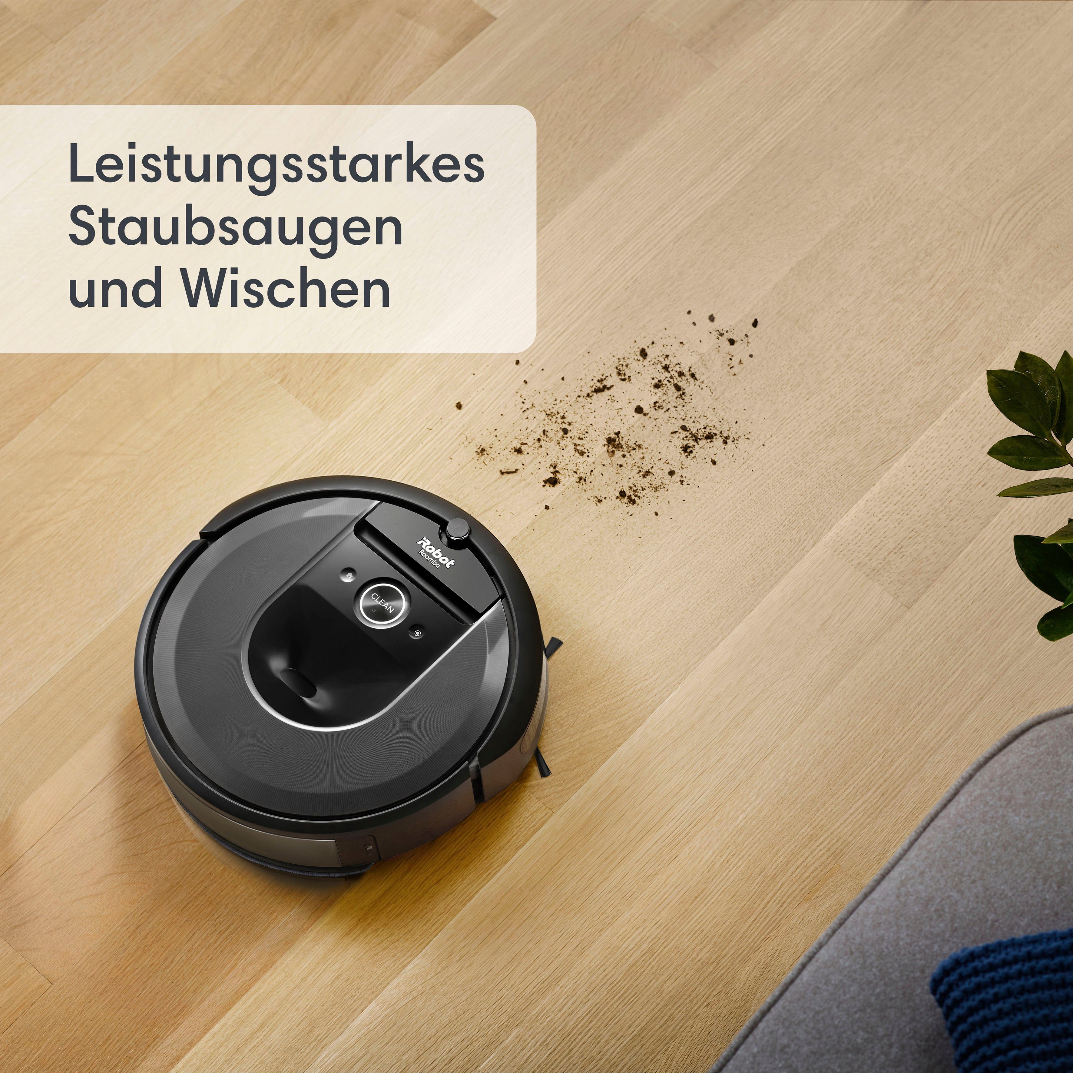 iRobot Saugroboter Roomba Combo i8 (i817840); Saug-und Wischroboter