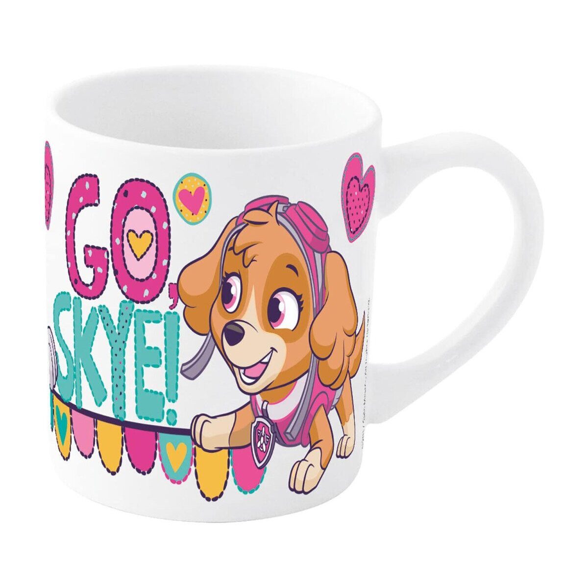 PAW PATROL Tasse Paw Patrol Go Skye Porzellanbecher 235 ml