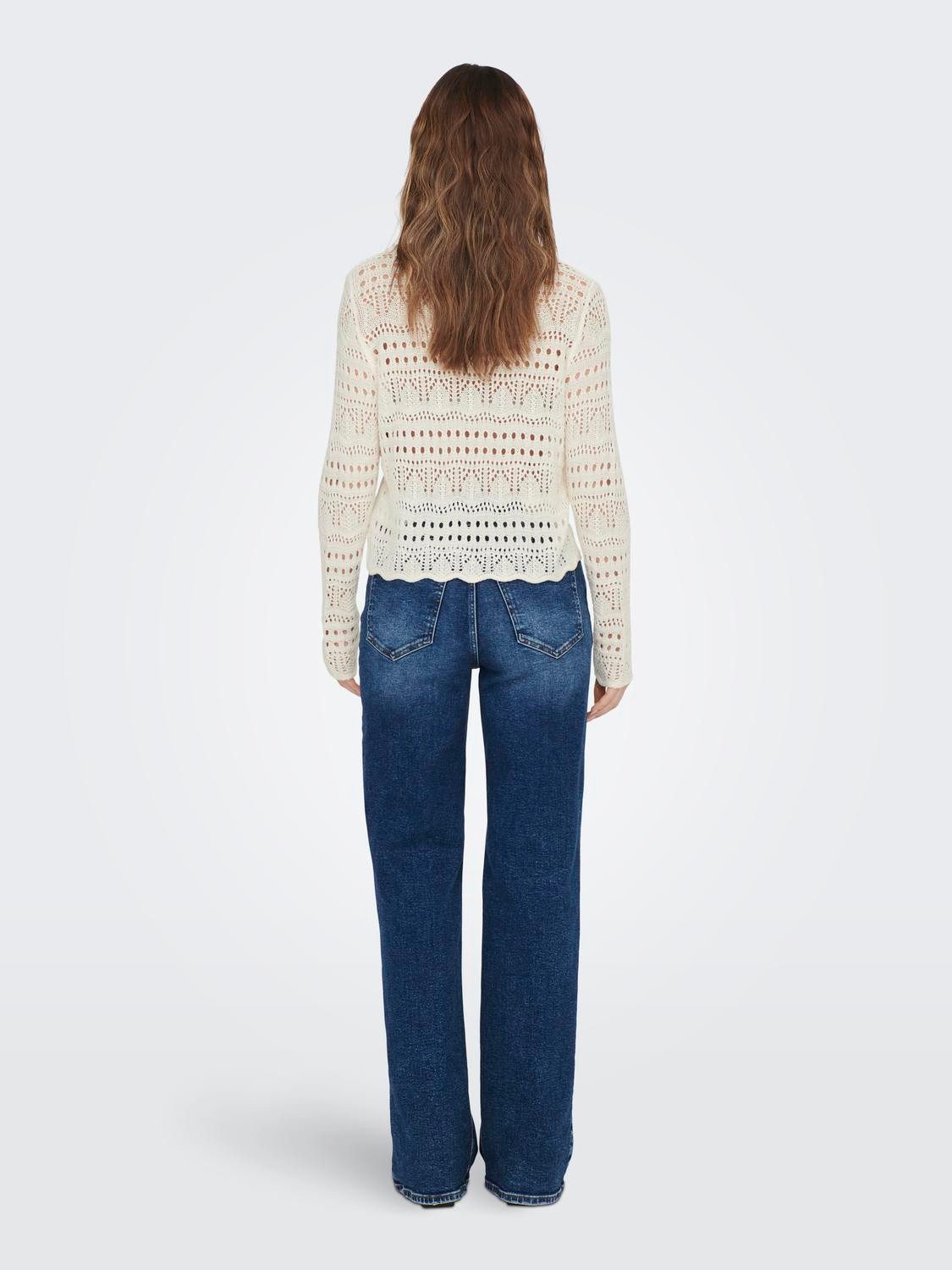 JACQUELINE de YONG Strickpullover Legerer Feinstrick günstig online kaufen