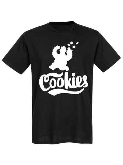 Sesamstrasse T-Shirt Cookie Night Fridge Finder