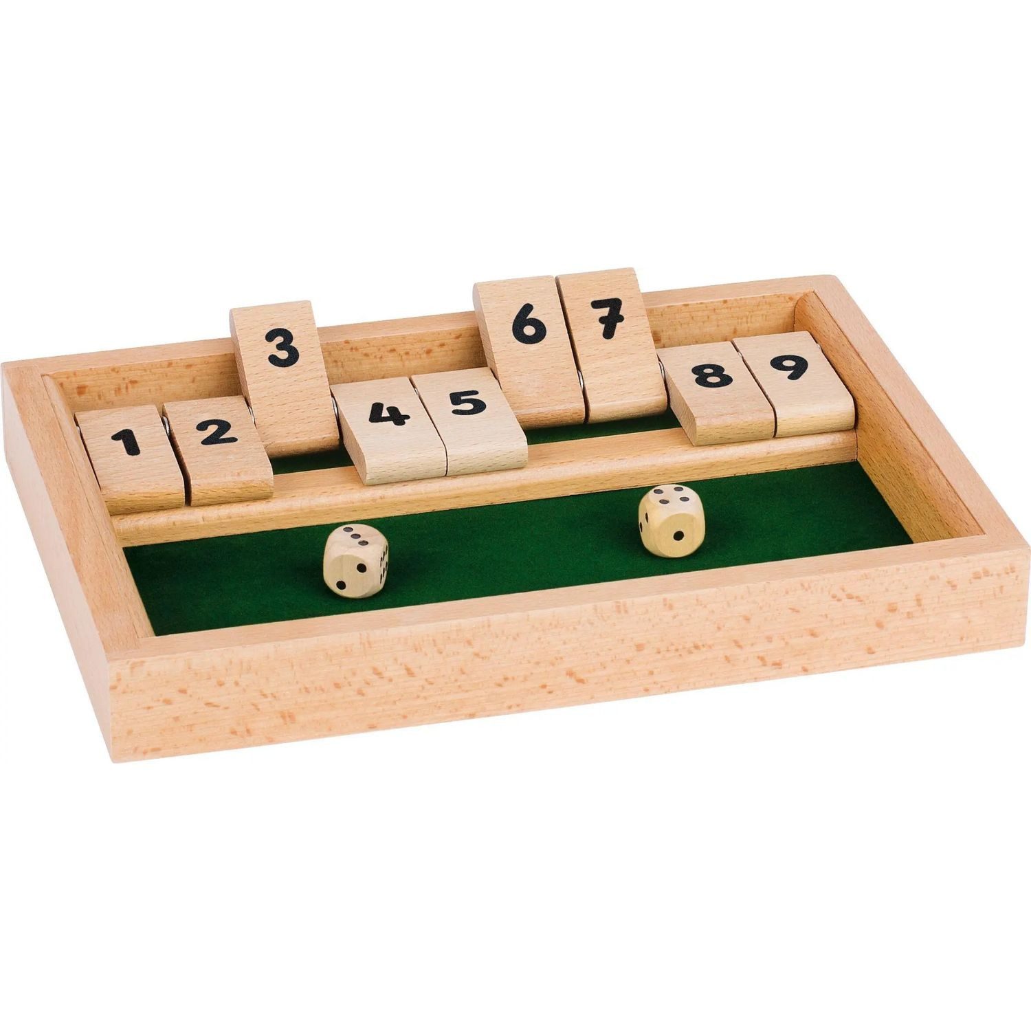 Gollnest & Kiesel Spiel Würfelspiel Shut the box