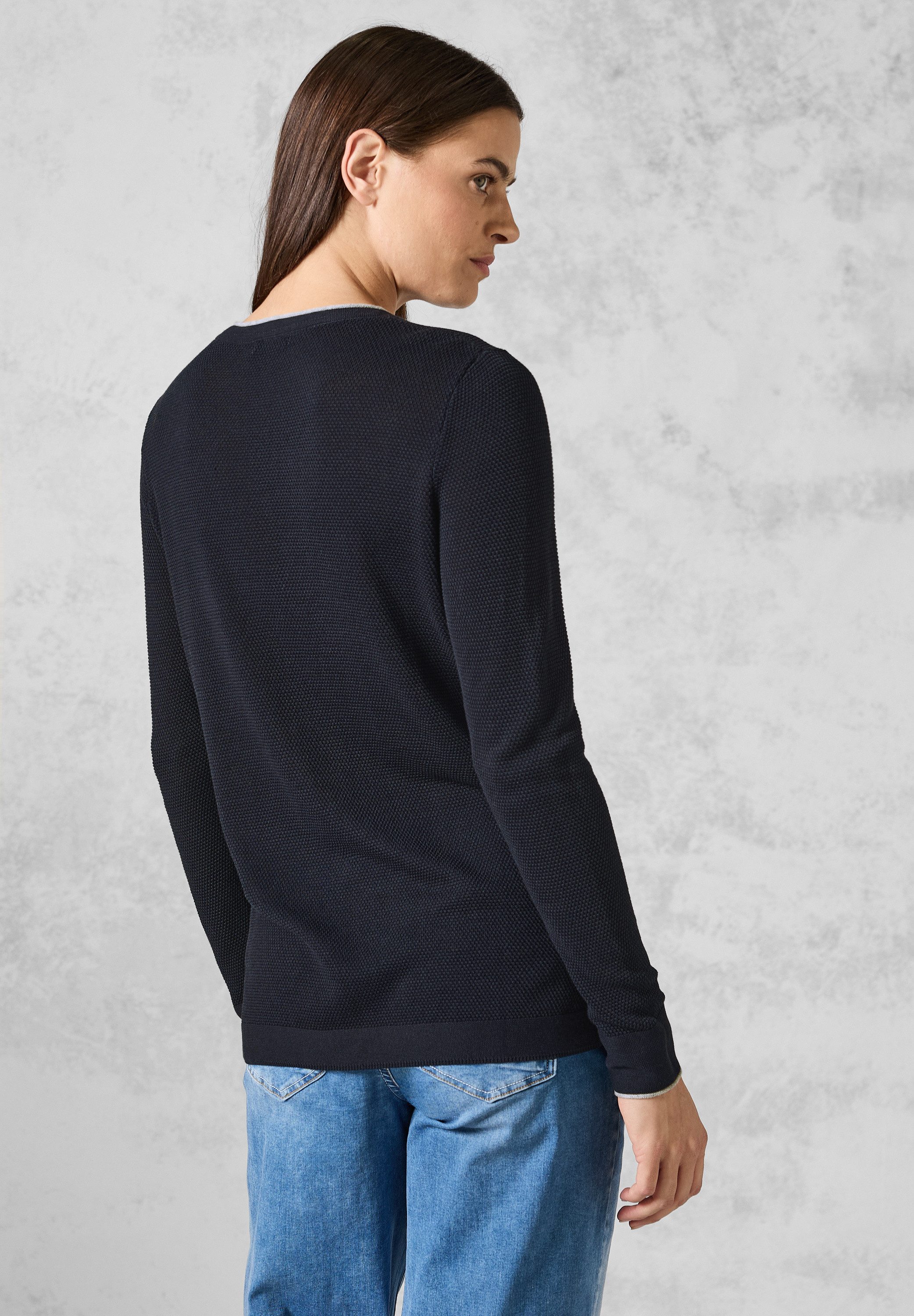 Cecil Strickpullover, im soften Baumwoll-Mix günstig online kaufen