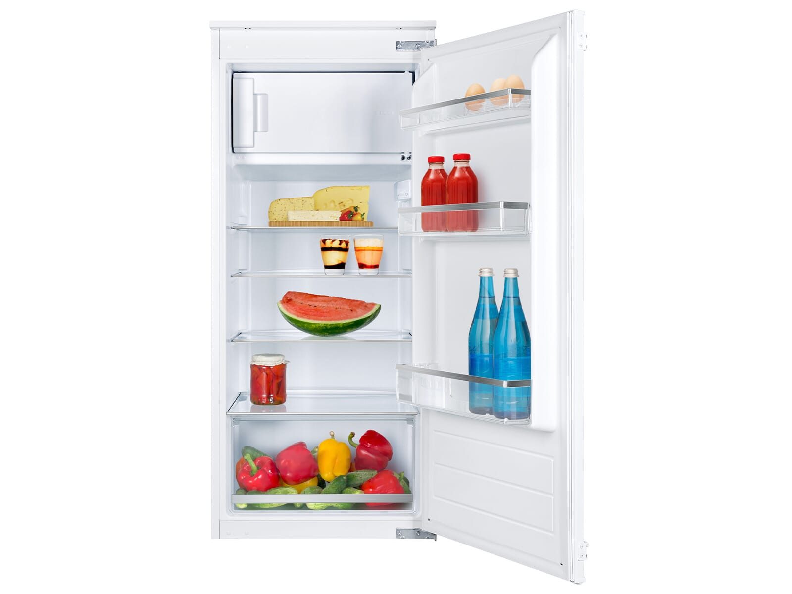 Amica Einbaukühlschrank 1191212, 0.0 cm hoch, integrierbar