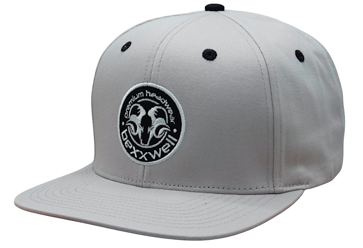 Bexxwell Snapback Cap mit Logo-Patch (optimale Passform, Unisex)