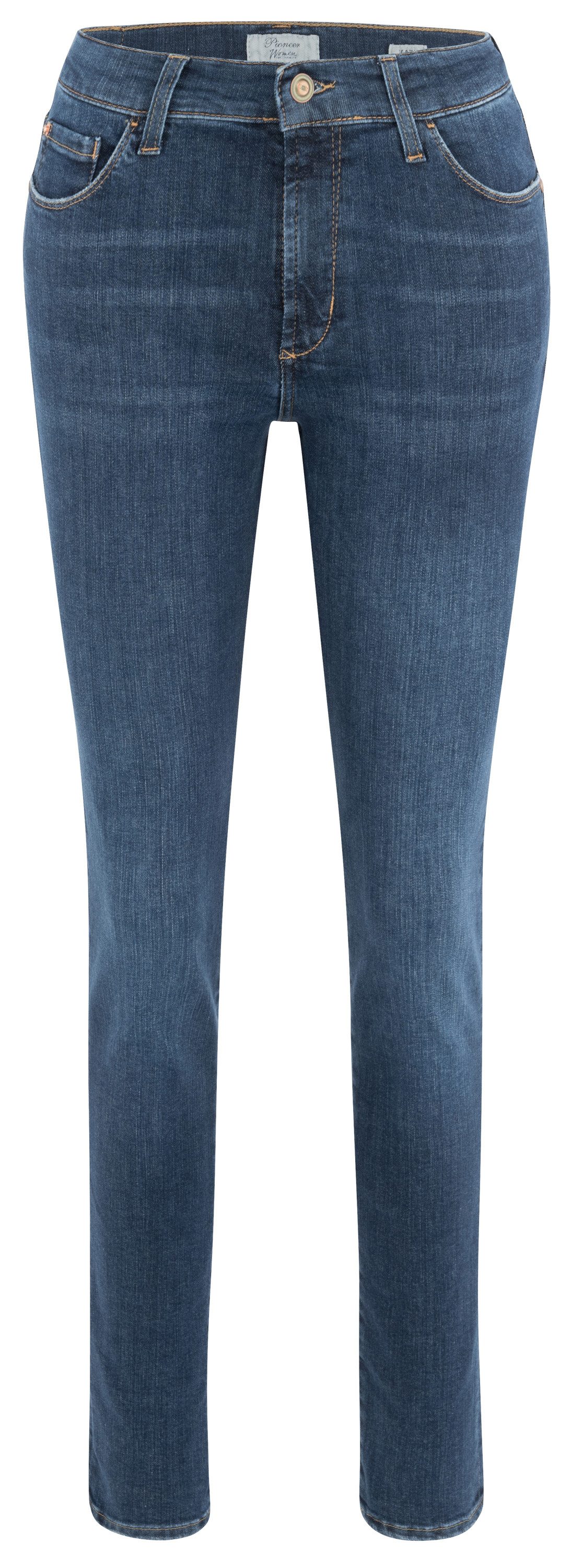 Pioneer Authentic Jeans Stretch-Jeans PIONEER KATY dark blue used buffies 3011 5080.6814 - POWERSTRETCH