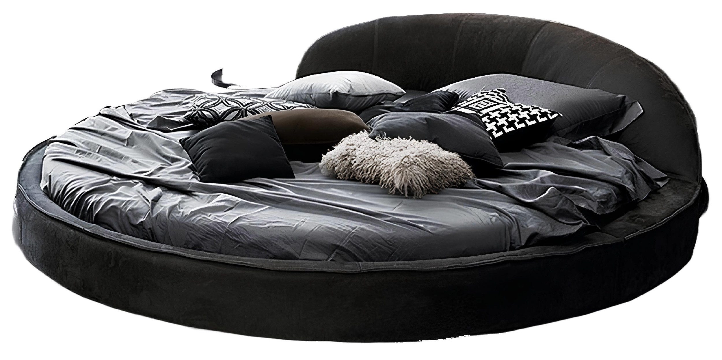 Xlmoebel Rundbett Italien Patent 4062292219511 (Rund Bett), Hergestellt in Europa