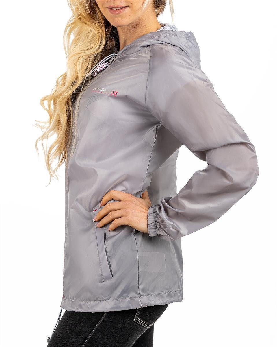 Geo Norway Windbreaker Damen Regular Fit Allwetterjacke baboat lady Perfekter Outdoor-Begleiter für aktive Frauen – Bild 3 von 5