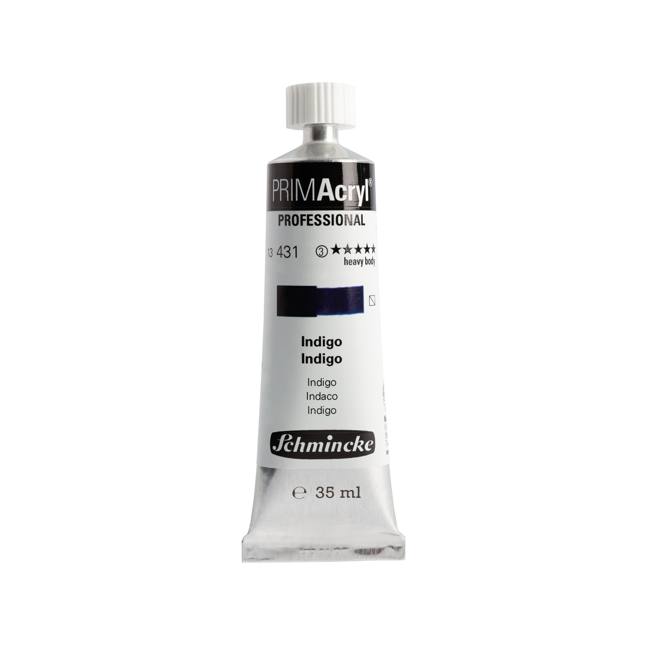 Schmincke Acrylfarbe 35ml PRIMAcryl Indigo Acryl 13 431 009