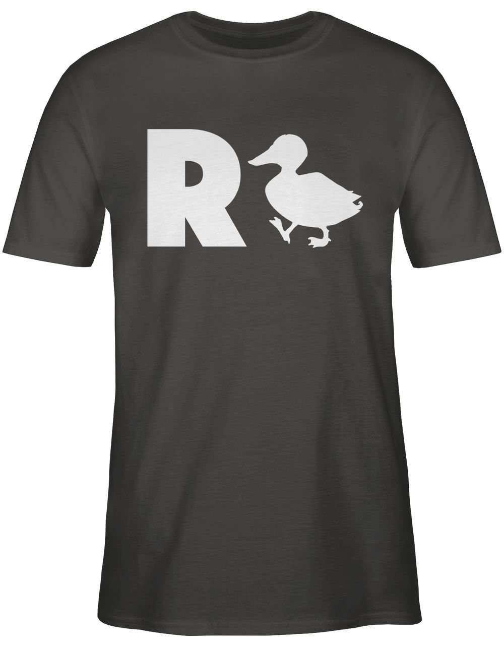 Shirtracer T-Shirt R Ente Geschenk Rente Geschenke Ruhestand I Rentner Rente – Bild 5 von 5