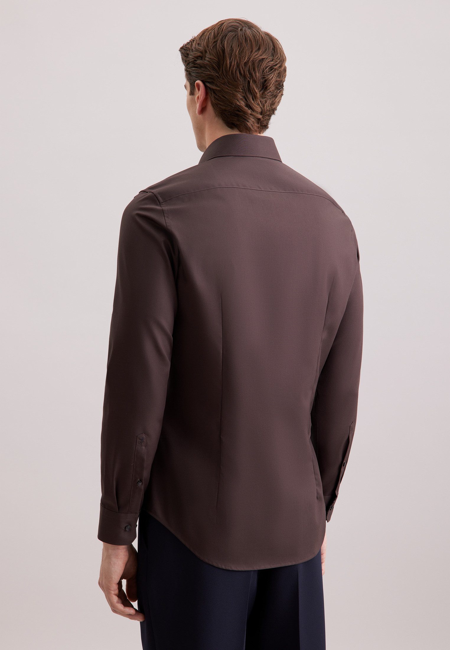 seidensticker Businesshemd Schwarze Rose Slim 1/1 Kentkragen Uni günstig online kaufen