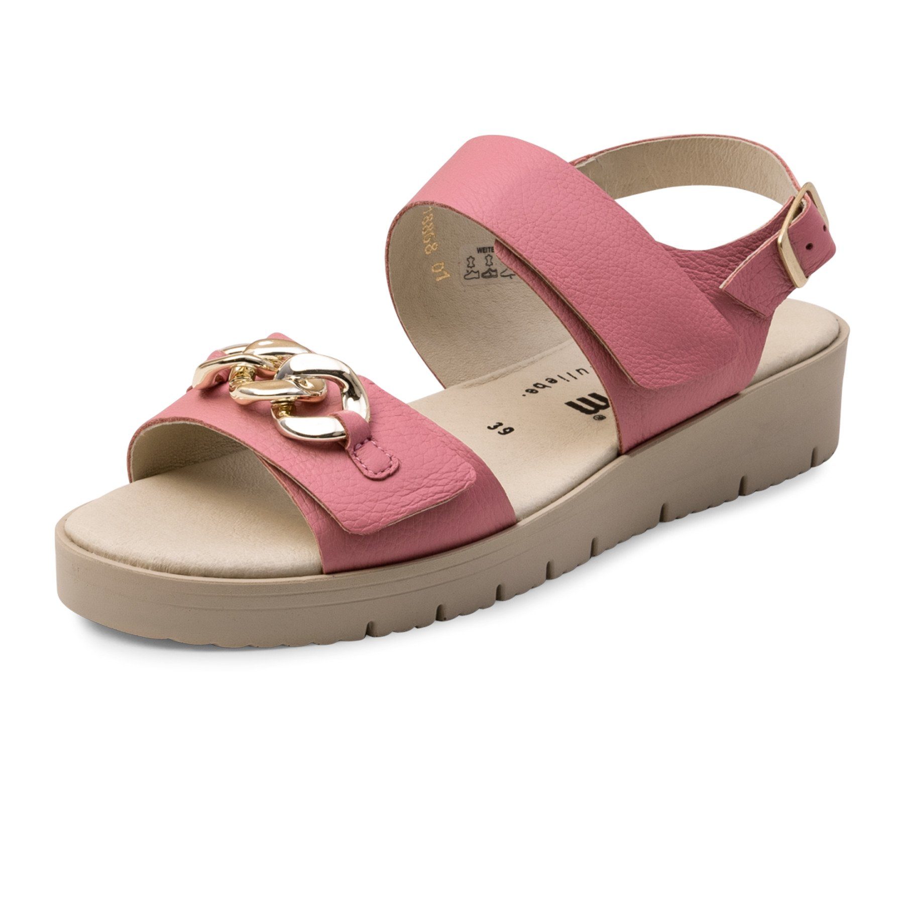 vitaform Damenschuhe Sandale Hirschleder Sandale rose