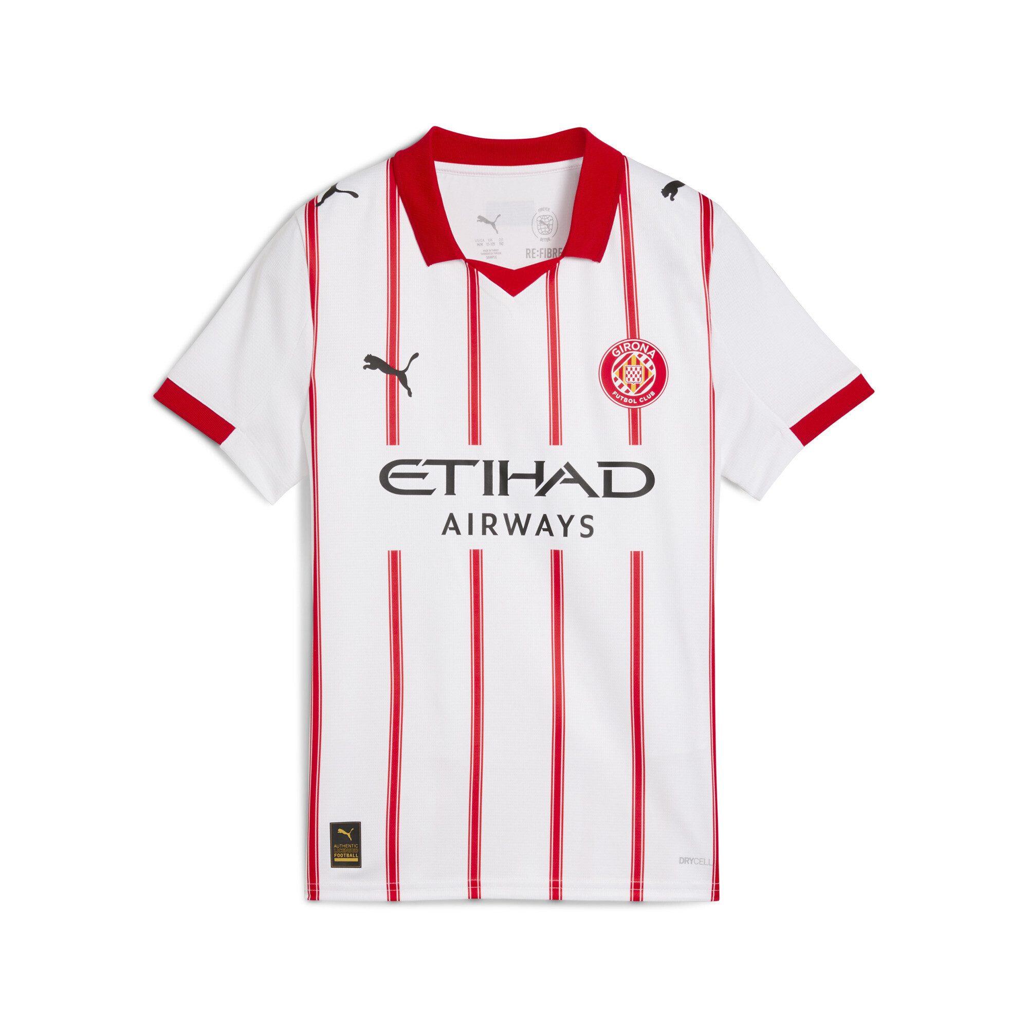 Poloshirt Girona FC 25/26 Heimtrikot Jugendliche