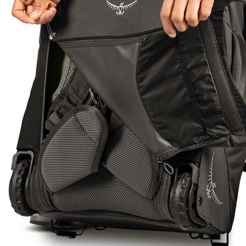 Osprey Reisetasche OSPREY Rollenreisetasche Farpoint Wheels 36 black