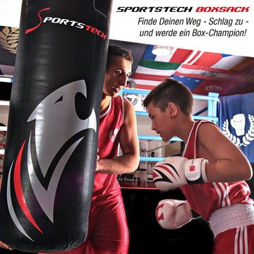 Sportstech Boxsack BXP, Hochwertig, Stabil, 300 kg Belastbarkeit