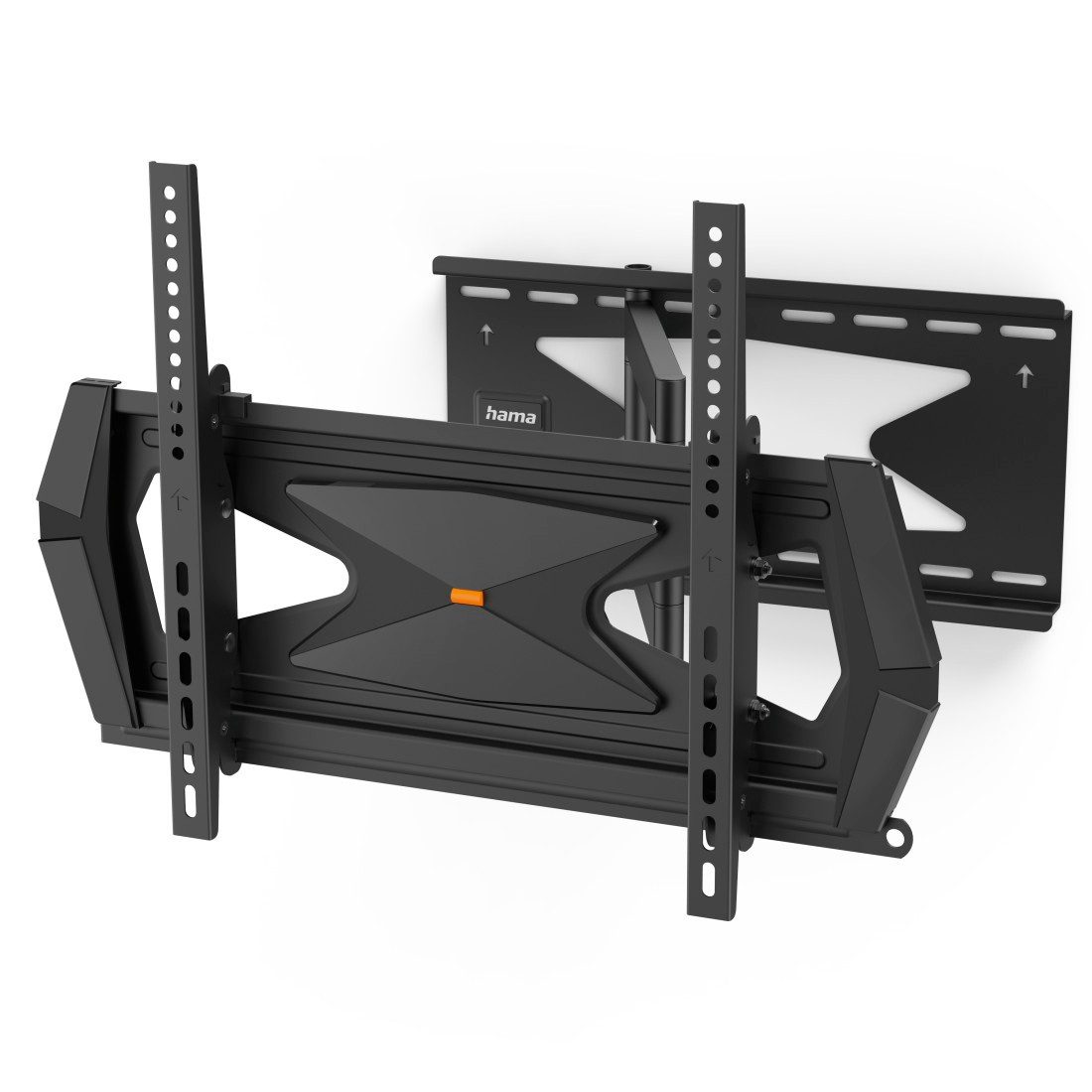 Hama TV-Wandhalterung Wandhalterung (schwenkbar, neigbar,32"- 65", VESA 400x400), (bis 65 Zoll, mit Diebstahlschutz)