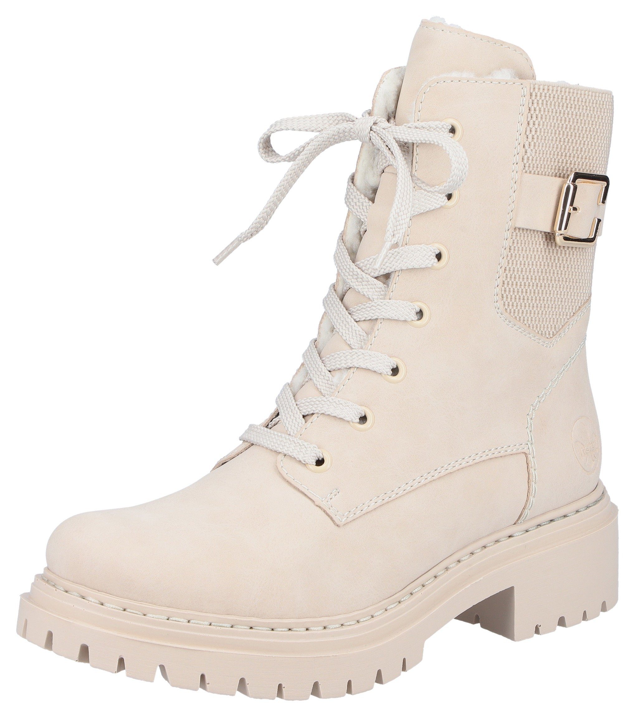 Rieker Winterstiefelette, Schnürstiefelette, Schnürboots, Profilsohle mit günstig online kaufen