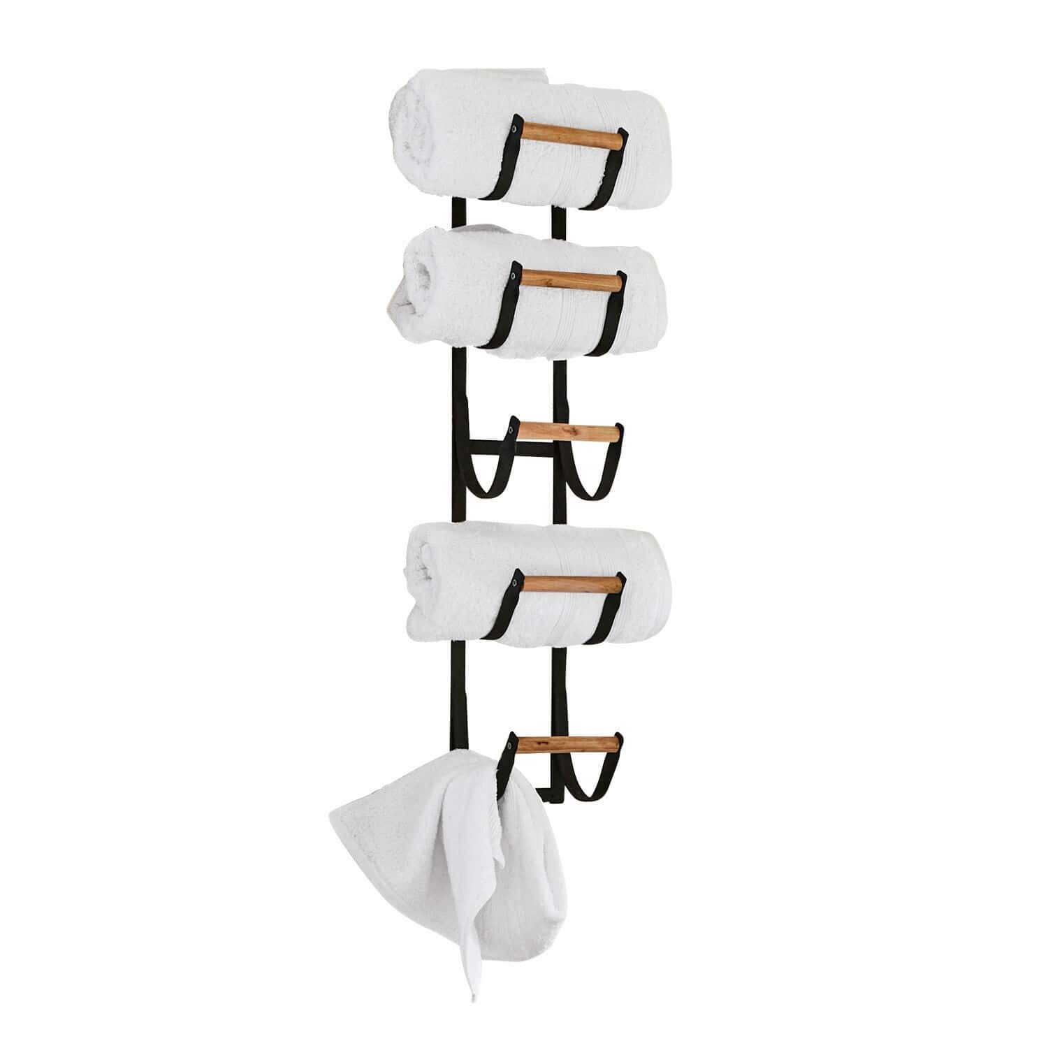 Mirabeau Weinregal Wandorganizer Utica schwarz