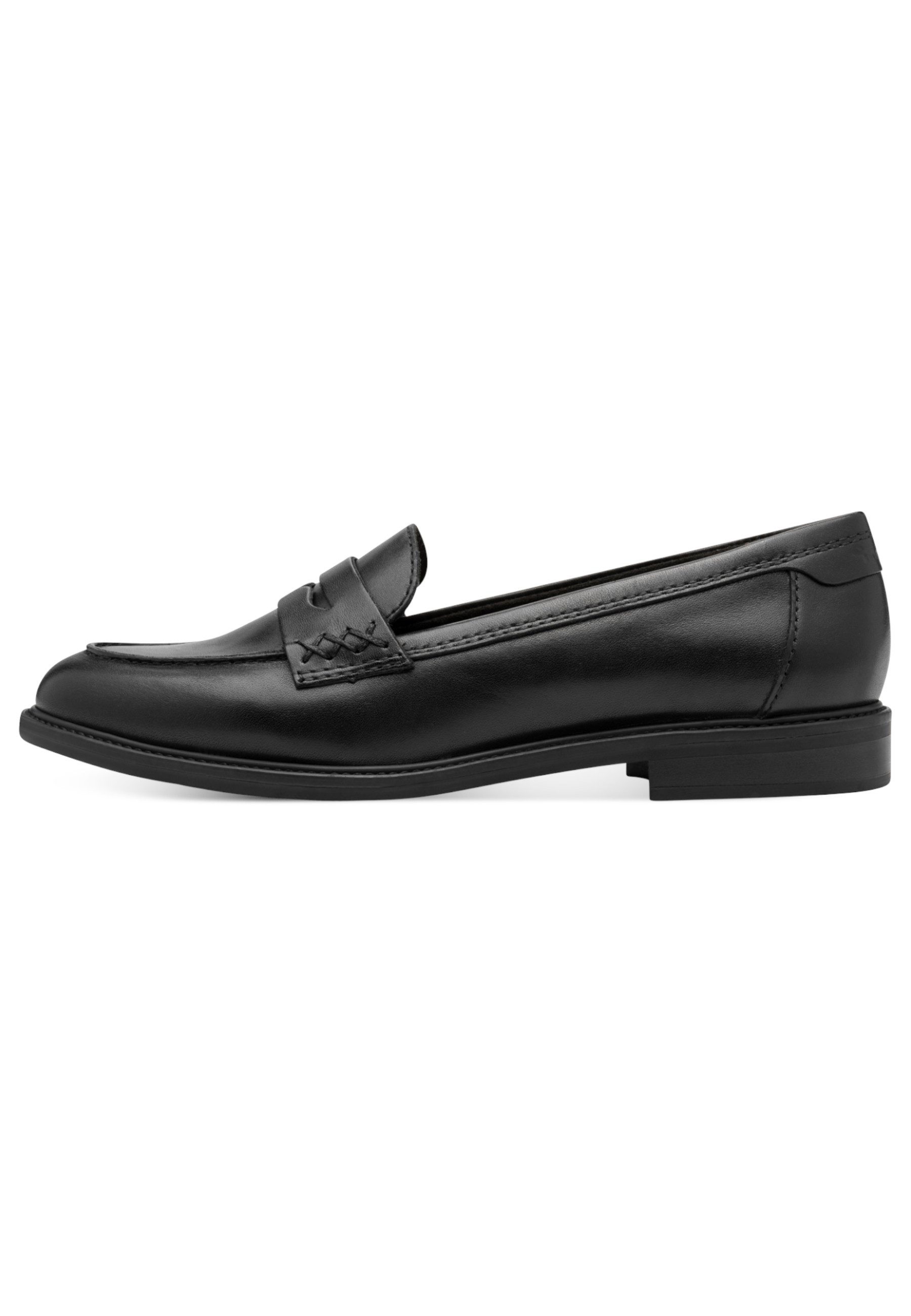 Tamaris 1-24660-45 003 Black Leather Slipper