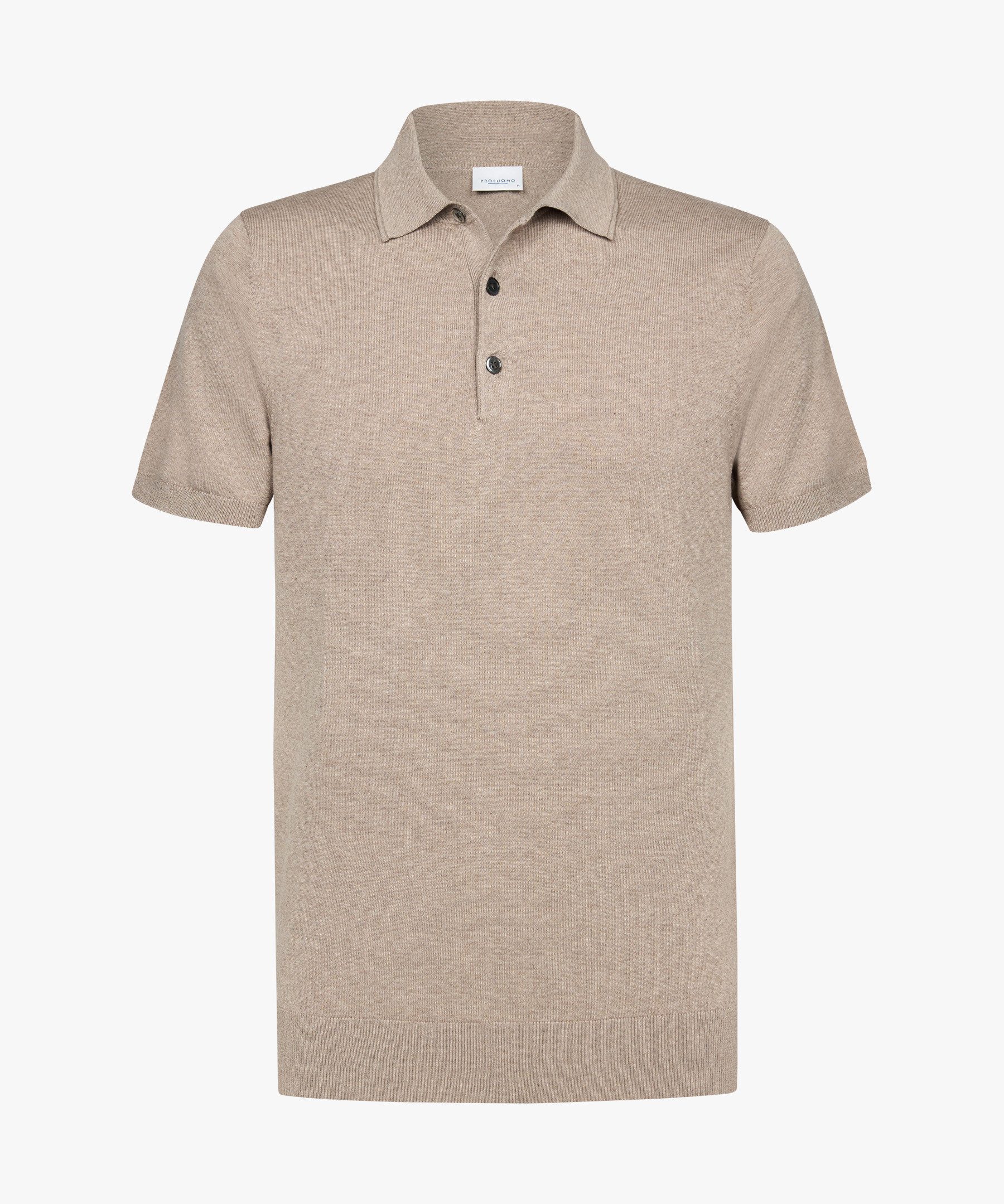 Profuomo Poloshirt POLO SS BEIGE