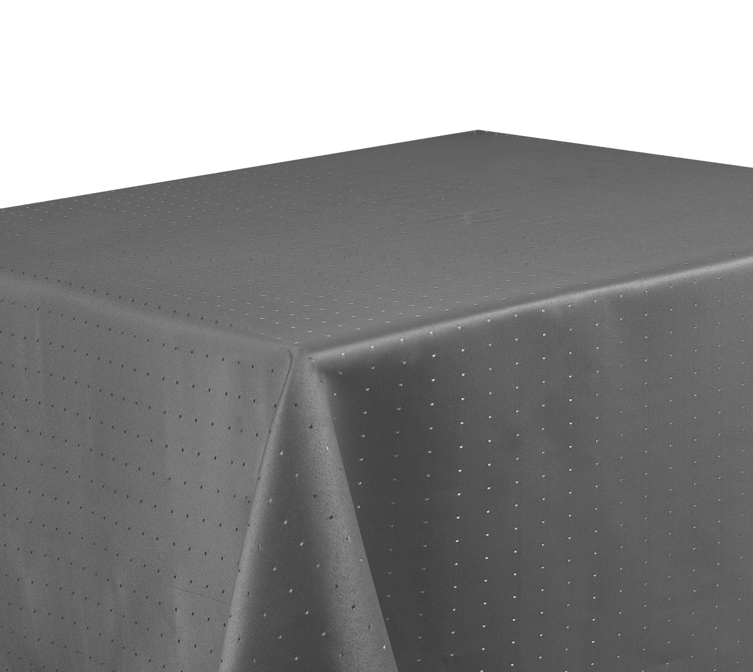 Haus und Deko Tischdecke Tischdecke Punkte eckig fleckenabweisend bügelfrei günstig online kaufen