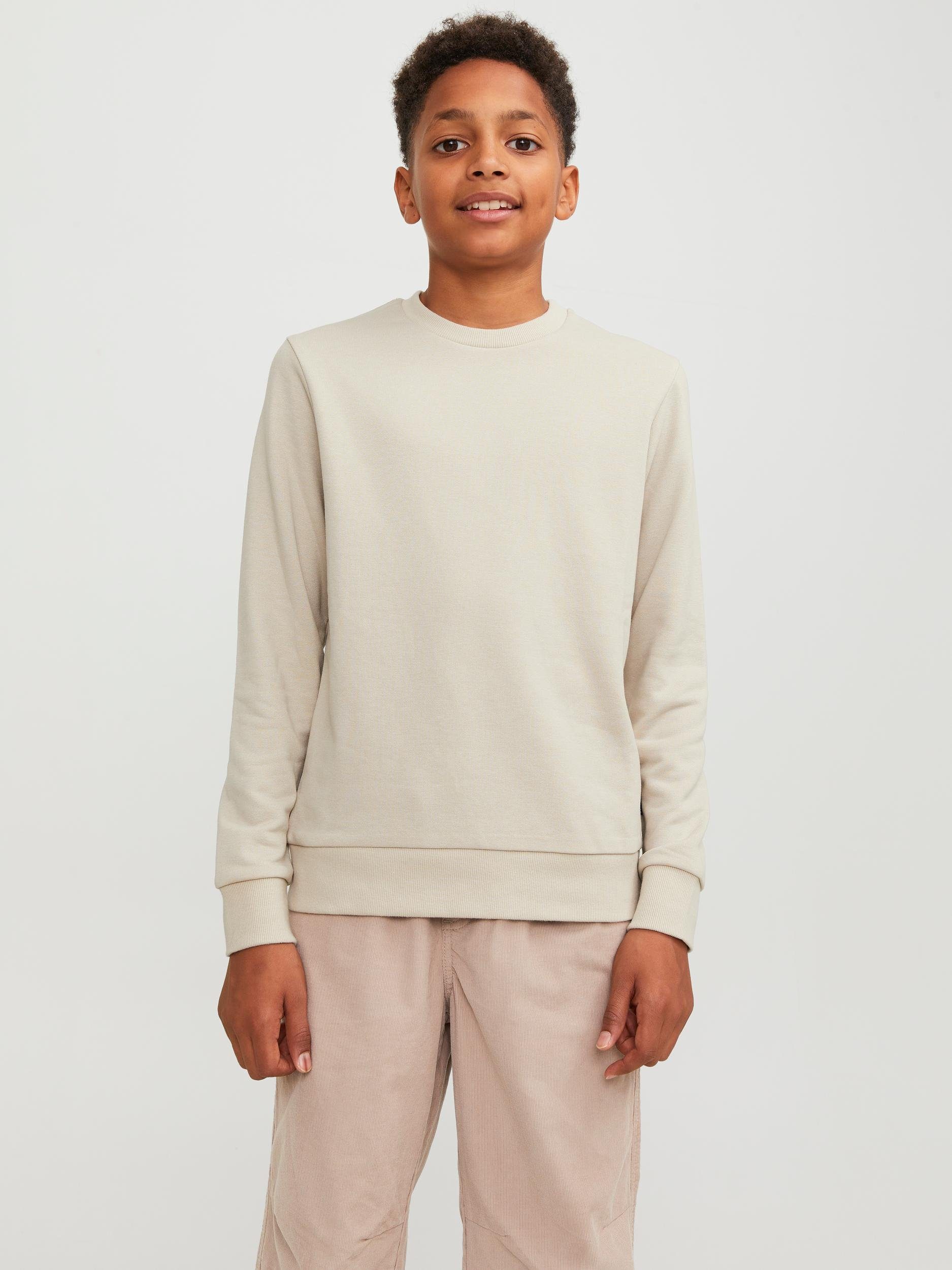 Jack & Jones Junior Sweatshirt JJEBRADLEY SWEAT CREW NOOS JNR moonbeam