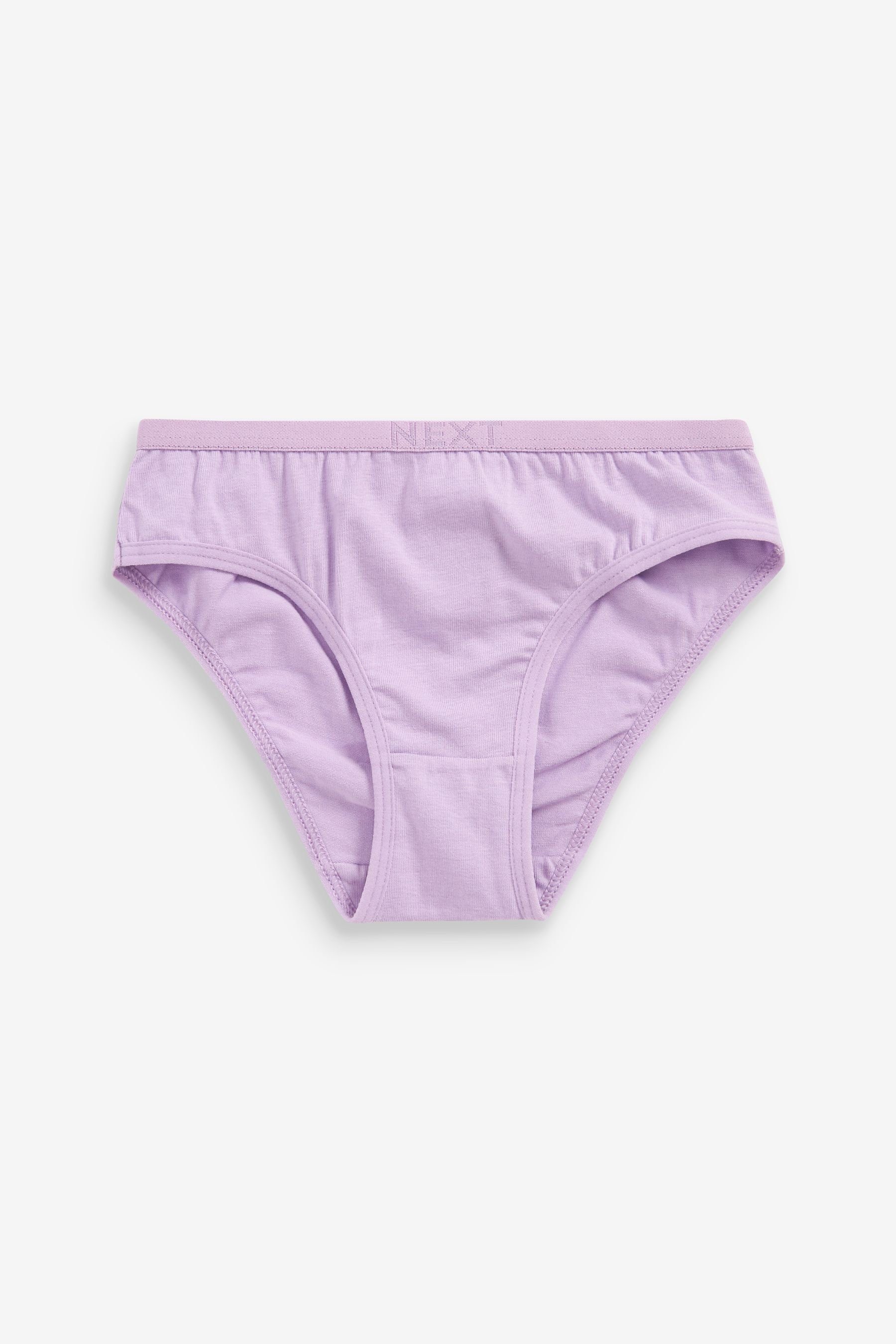 Next 7er-Pack im Bikinislips (7-St) Bikinislip Pink/Purple Gepunktete gestreifte und