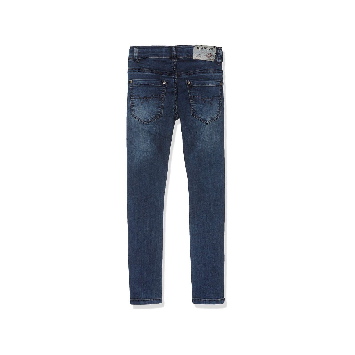 EFFECT blau regular (1-tlg) BLUE Regular-fit-Jeans