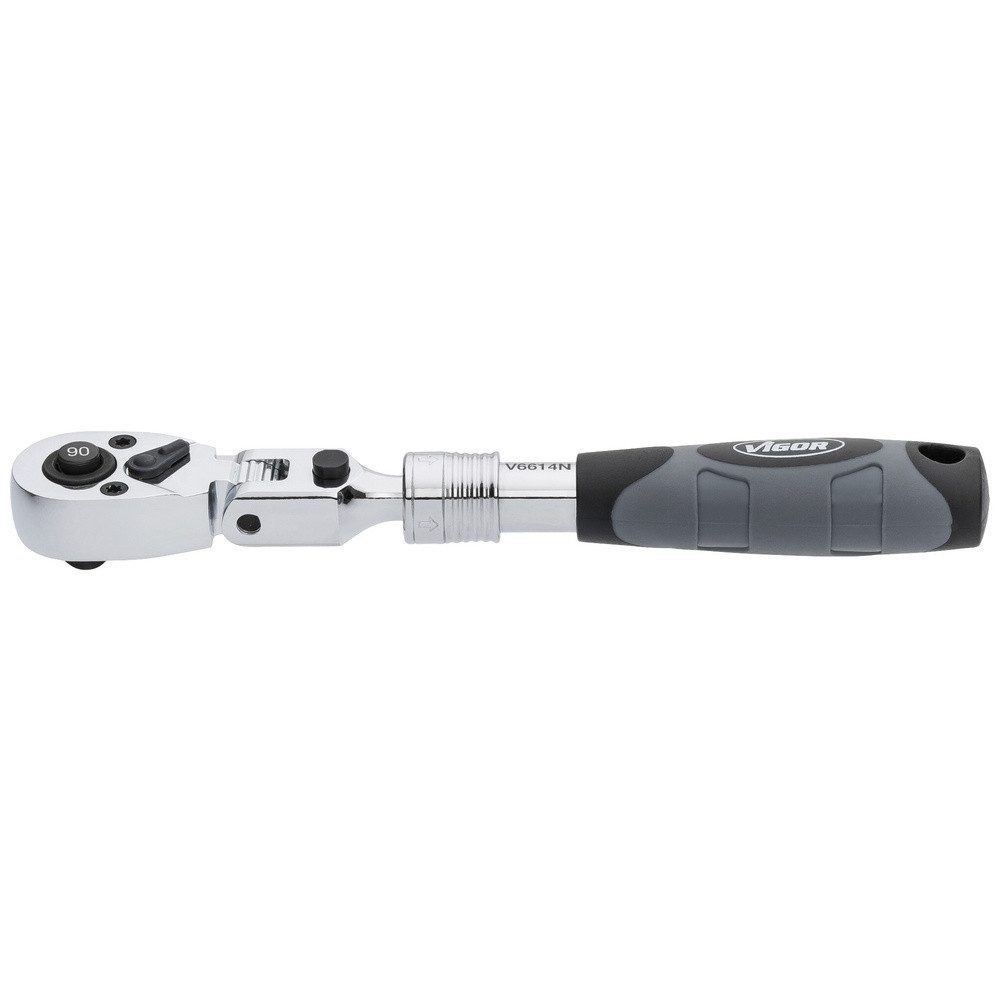 VIGOR Ratsche Vigor V6614N Umschaltknarre 1/4" (6.3 mm) 225 mm