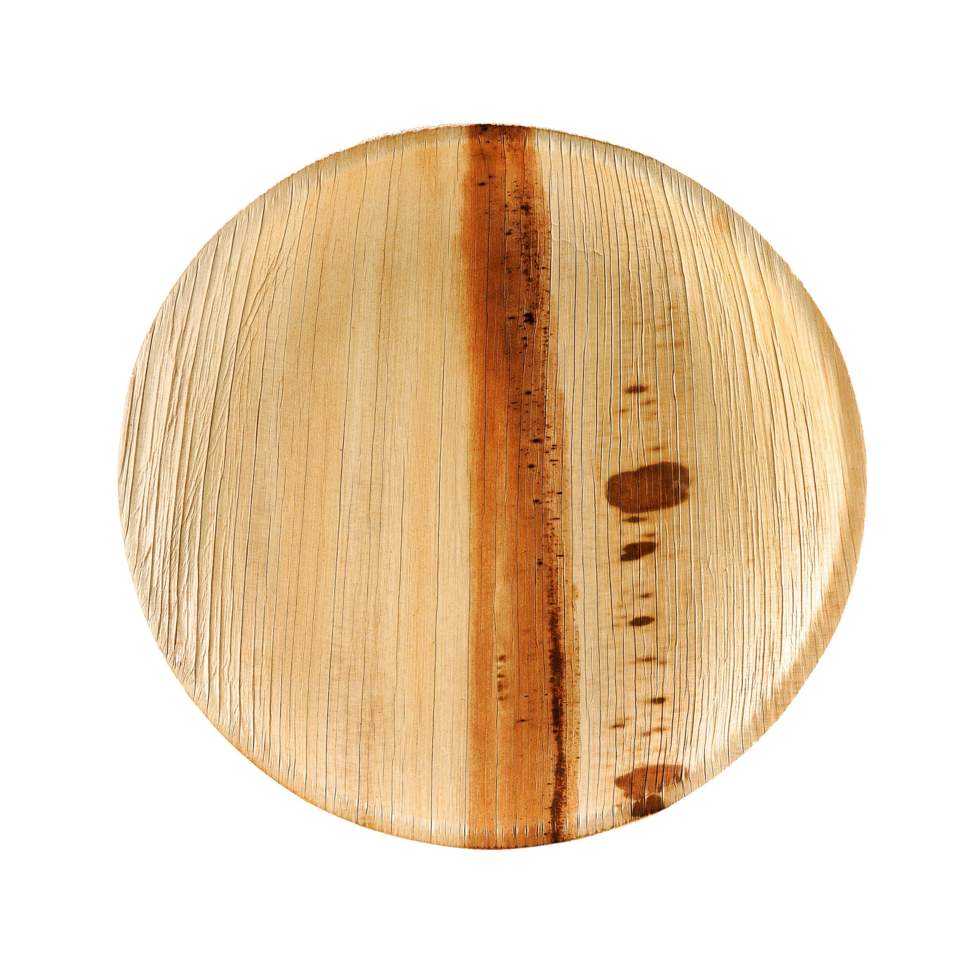 Palmblatt 15cm, wisefood (25 - Teller St) Einwegteller rund