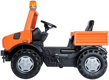 rolly toys® Tretfahrzeug rolly Unimog Service, mit Rundumleuchte orange