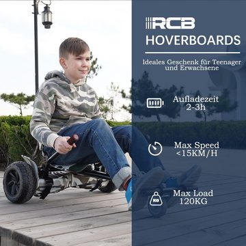 RCB Balance Scooter Kart »Hoverboards SUV mit sitz Hoverboards Off-Road, APP«, Bluetooth Hoverkart für Self Balance scooter Geschenk für Kinder