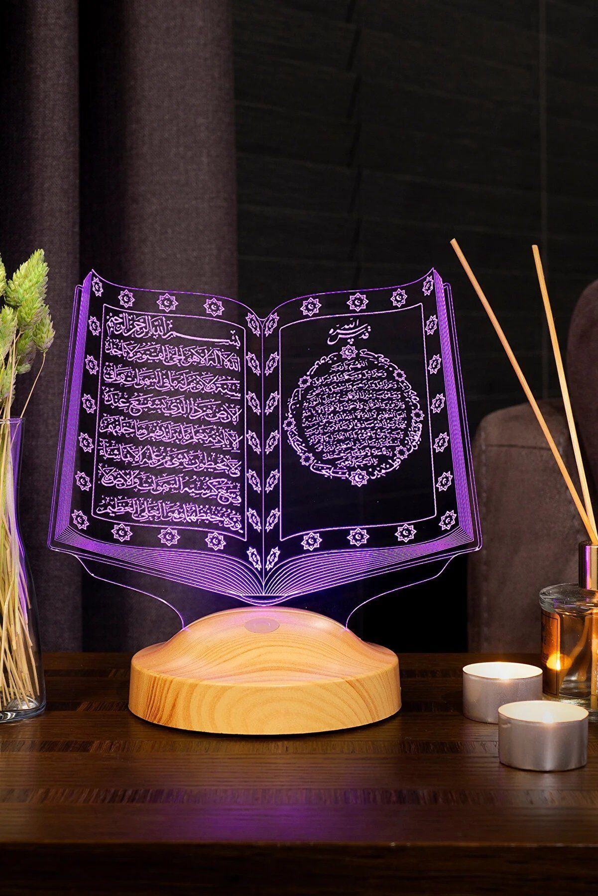 Geschenkelampe LED Nachttischlampe Koran Nachtlicht muslimische günstig online kaufen