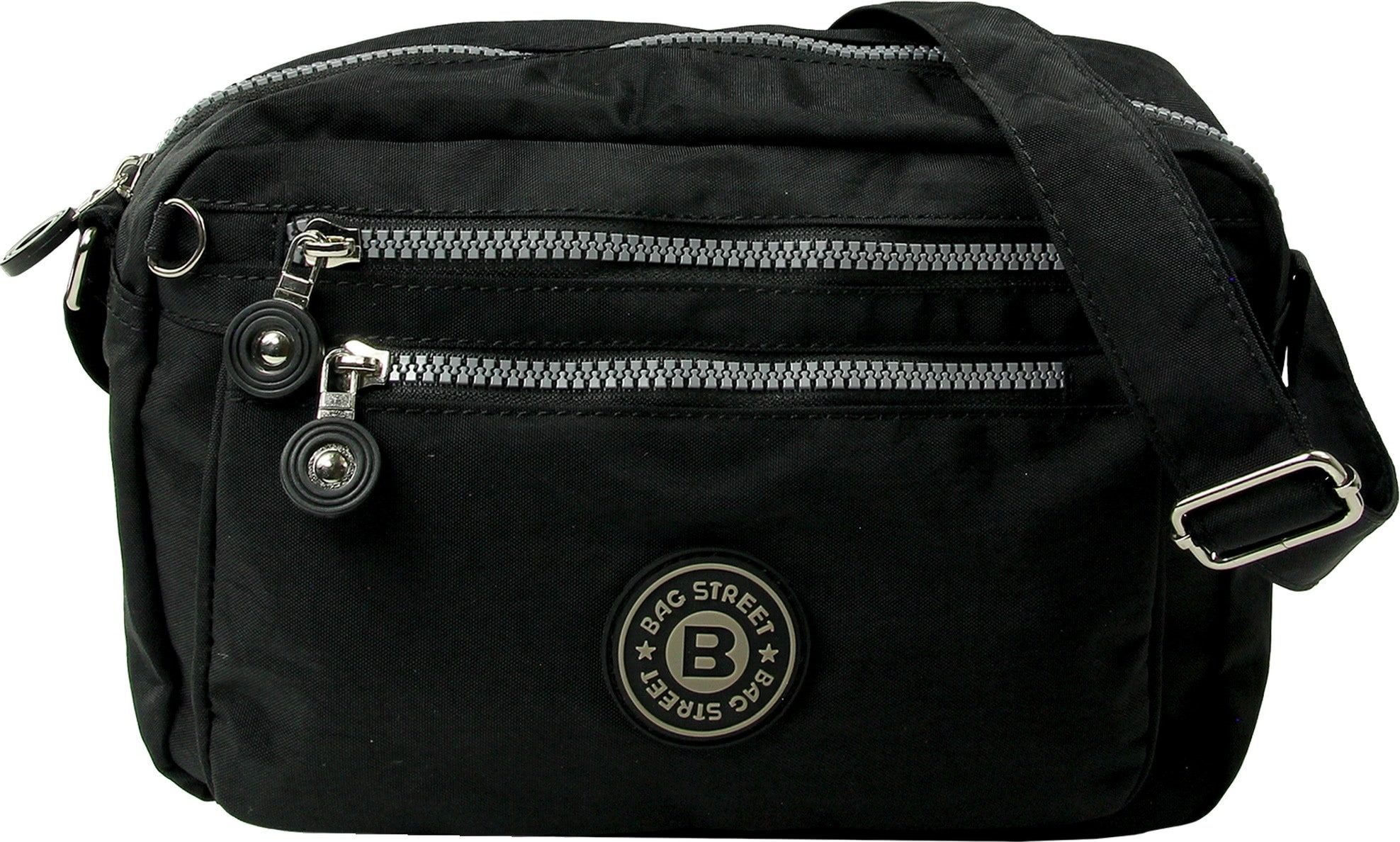 BAG STREET Umhängetasche Bag Street Nylon Umhängetasche schwarz (Umhängetas günstig online kaufen