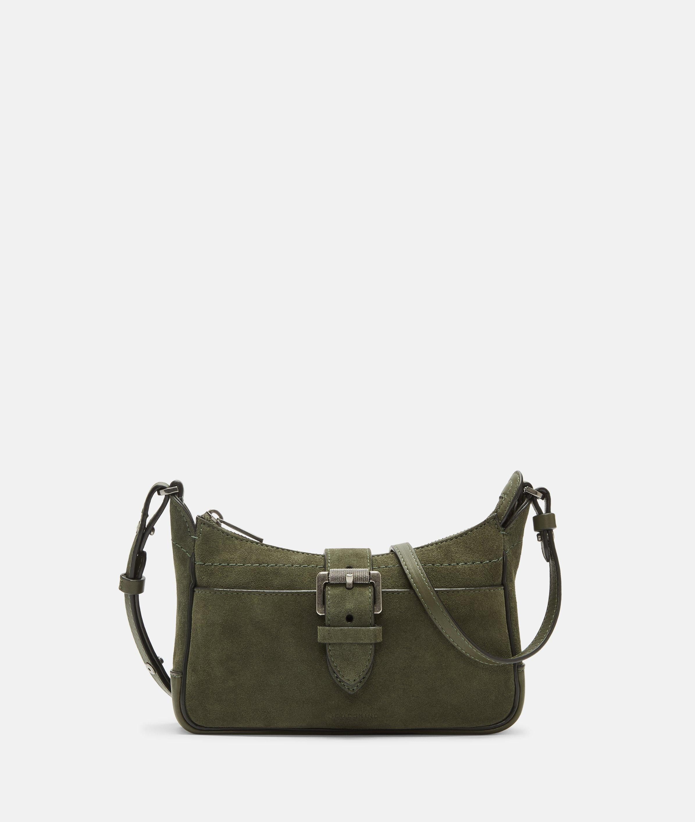 Liebeskind Berlin Umhängetasche Crossbody, Handliche Umhängetasche aus Veloursleder