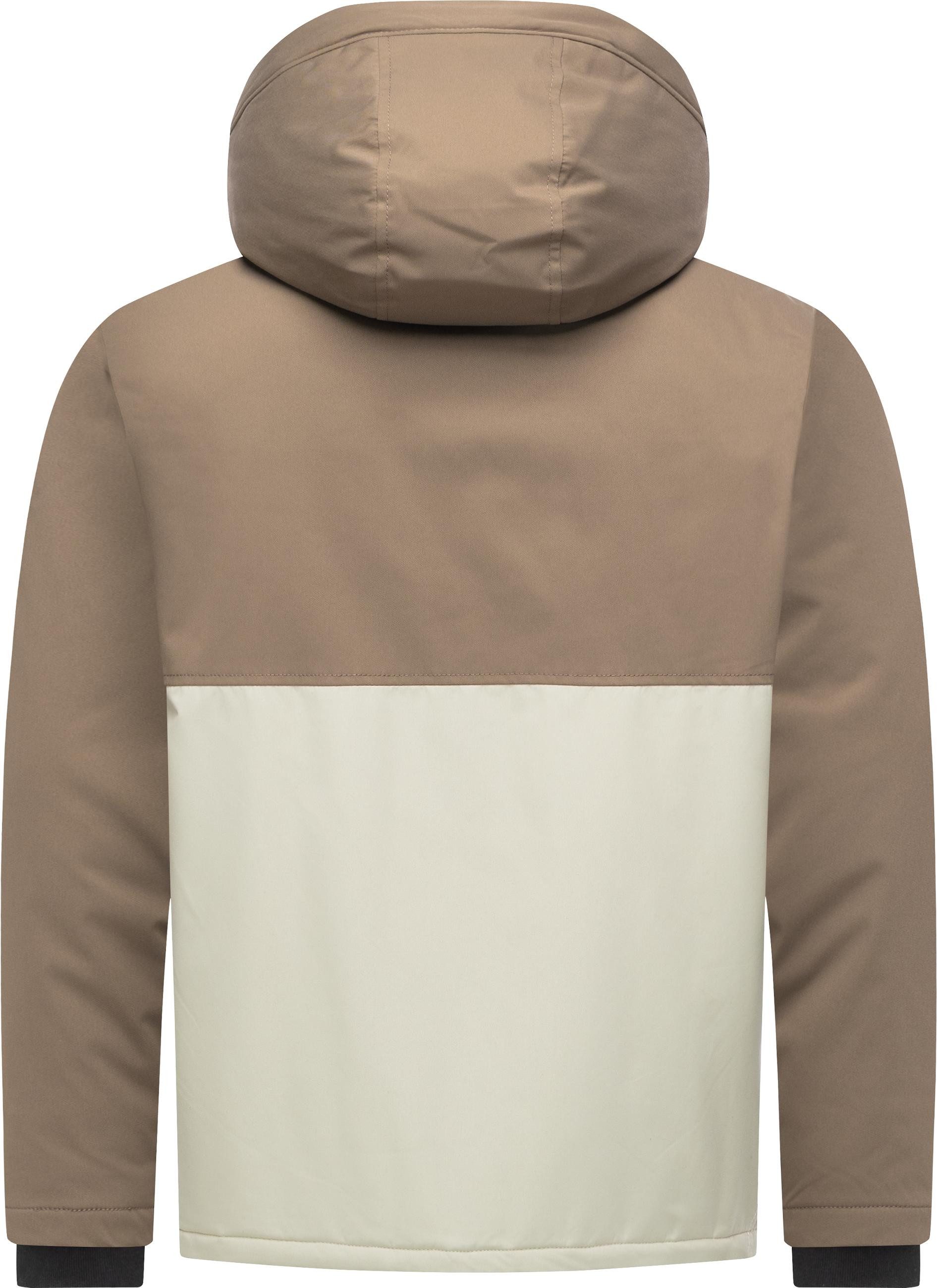 Ragwear Funktionsjacke Roaan Wasserdichte leichte Winterjacke mit Kapuze