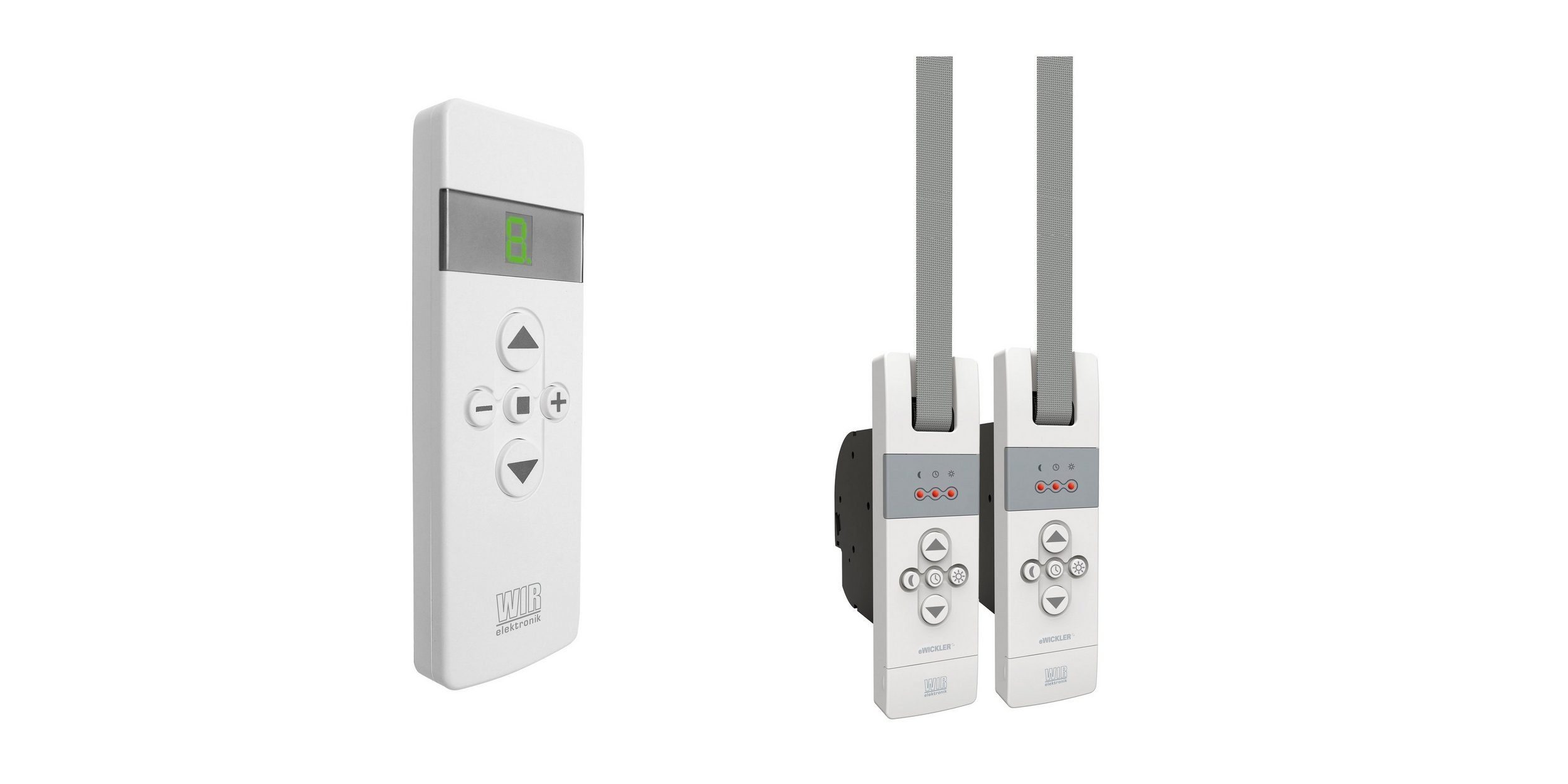 WIR elektronik Rollladengurt-Antrieb WIR SET FB-9 mit eW830-F