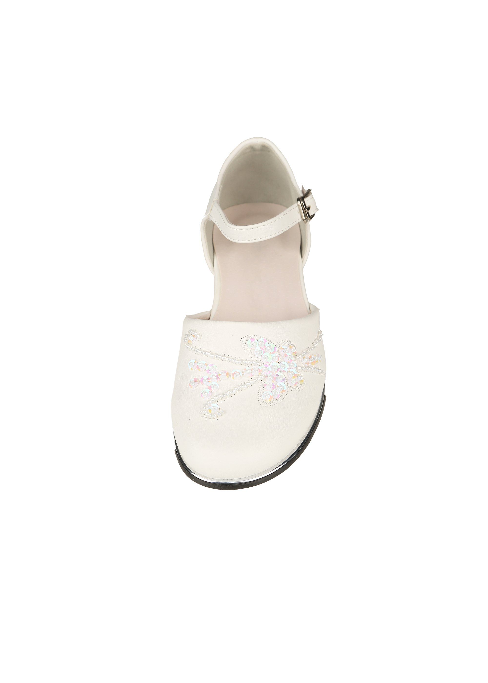 Ballerina Trends Schmetterling verstellbare mit Family Einhängeschließe elegant weiß