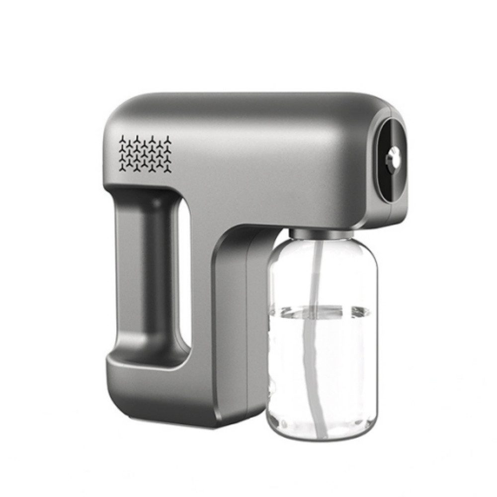 BlingBin Desinfektionsmittelspender Elektrische Sprühflasche, 400 ML Tragbarer Dampf Nano-Sprühgeräten, (1er Set, 1-tlg., 1pcs), Nano Zerstäuber Geeignet für Zuhause, Schule Oder Garten