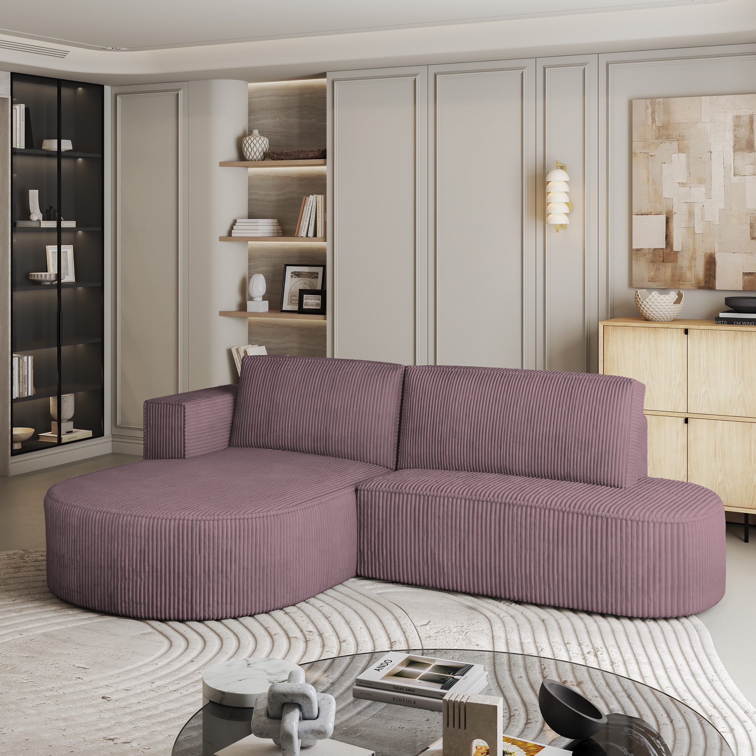 Masseno Ecksofa CORTIO mit Schlaffunktion L-Form, günstig online kaufen