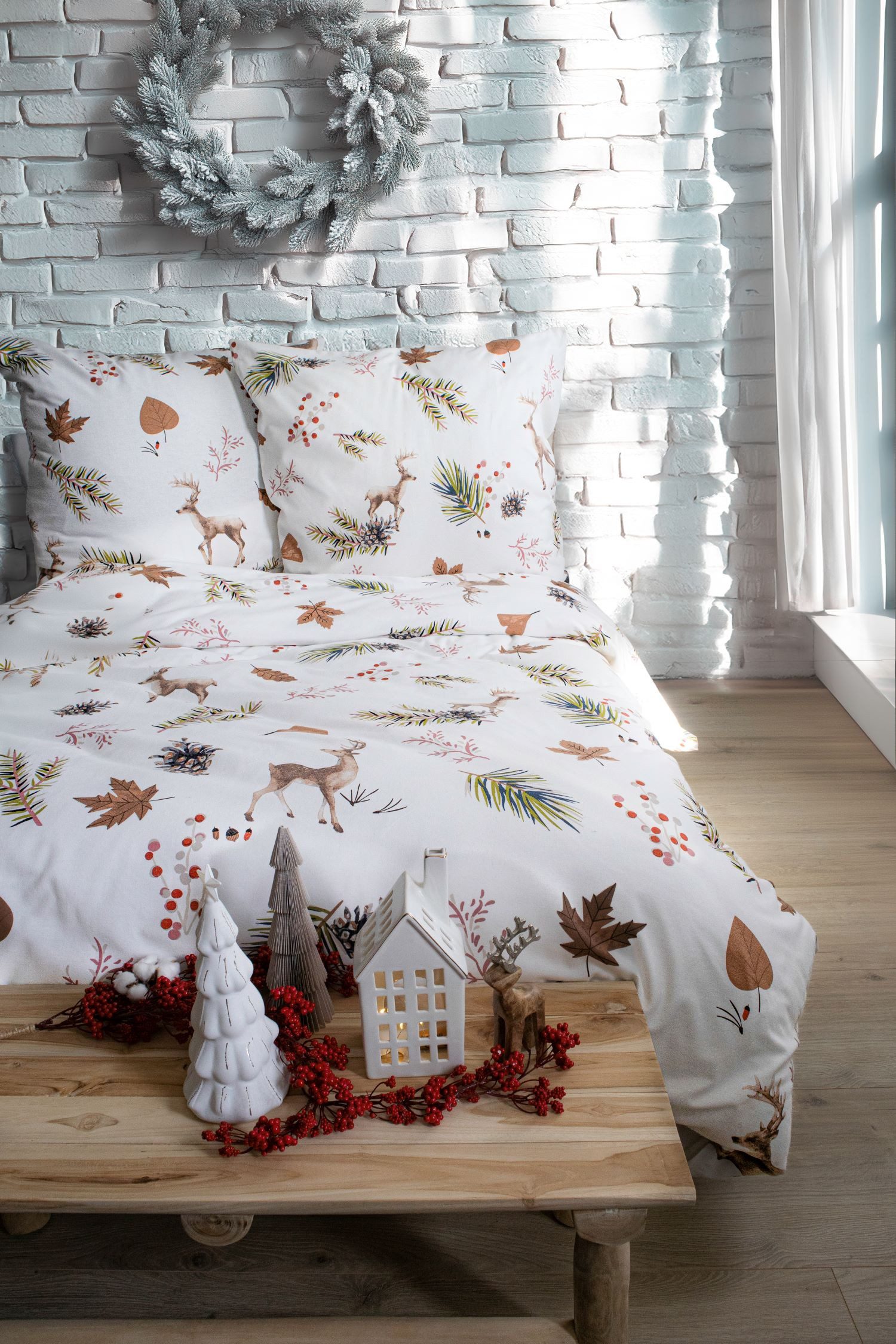 fleuresse Bettwäsche Fleuresse Aspen Biber Bettwäsche günstig online kaufen