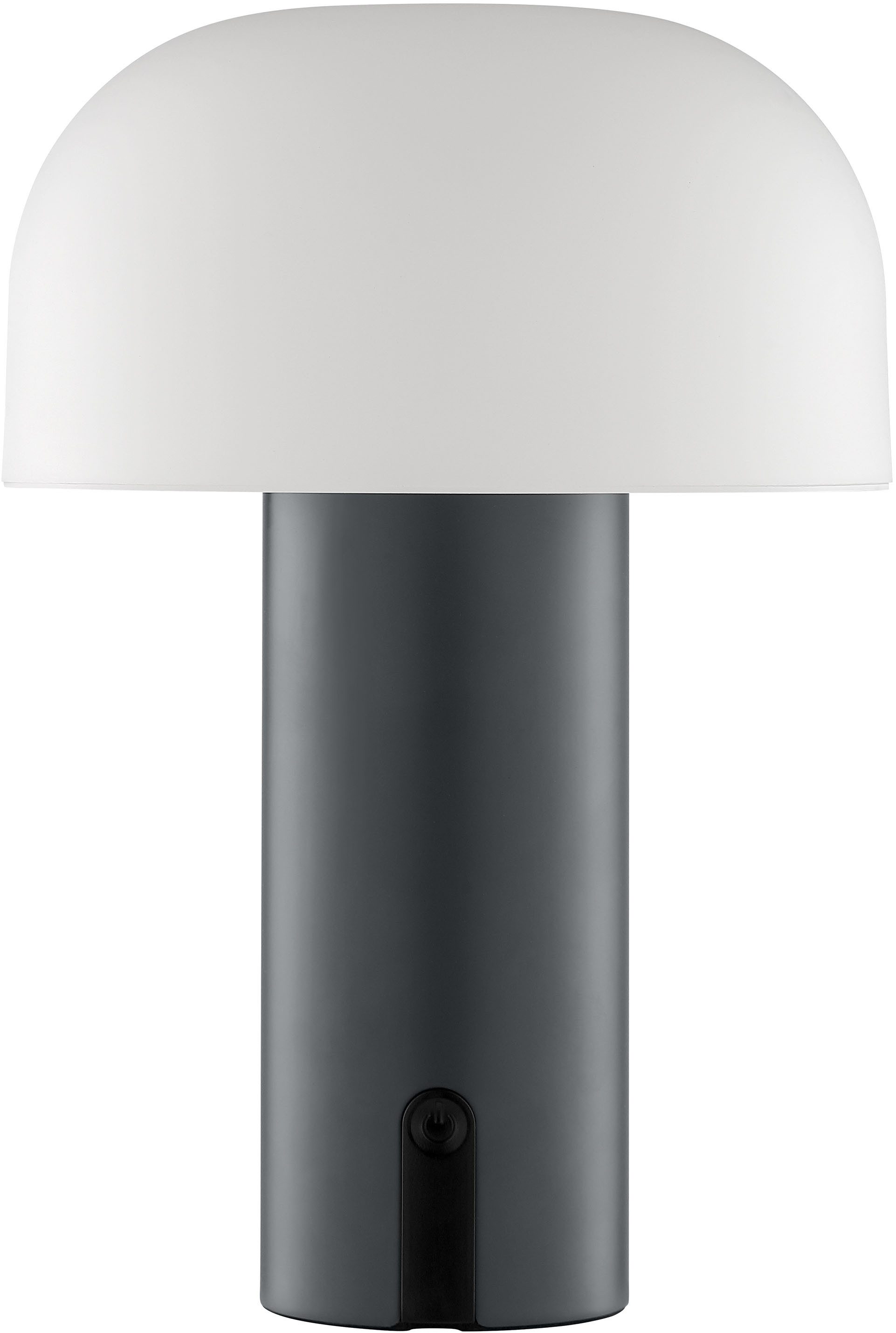 Brilliant LED Außen-Tischleuchte Mattis, Dimmfunktion, LED fest integriert, Warmweiß, mit Akku, 21 x 15 cm, 240 lm, 2700 K, dimmbar, IP44