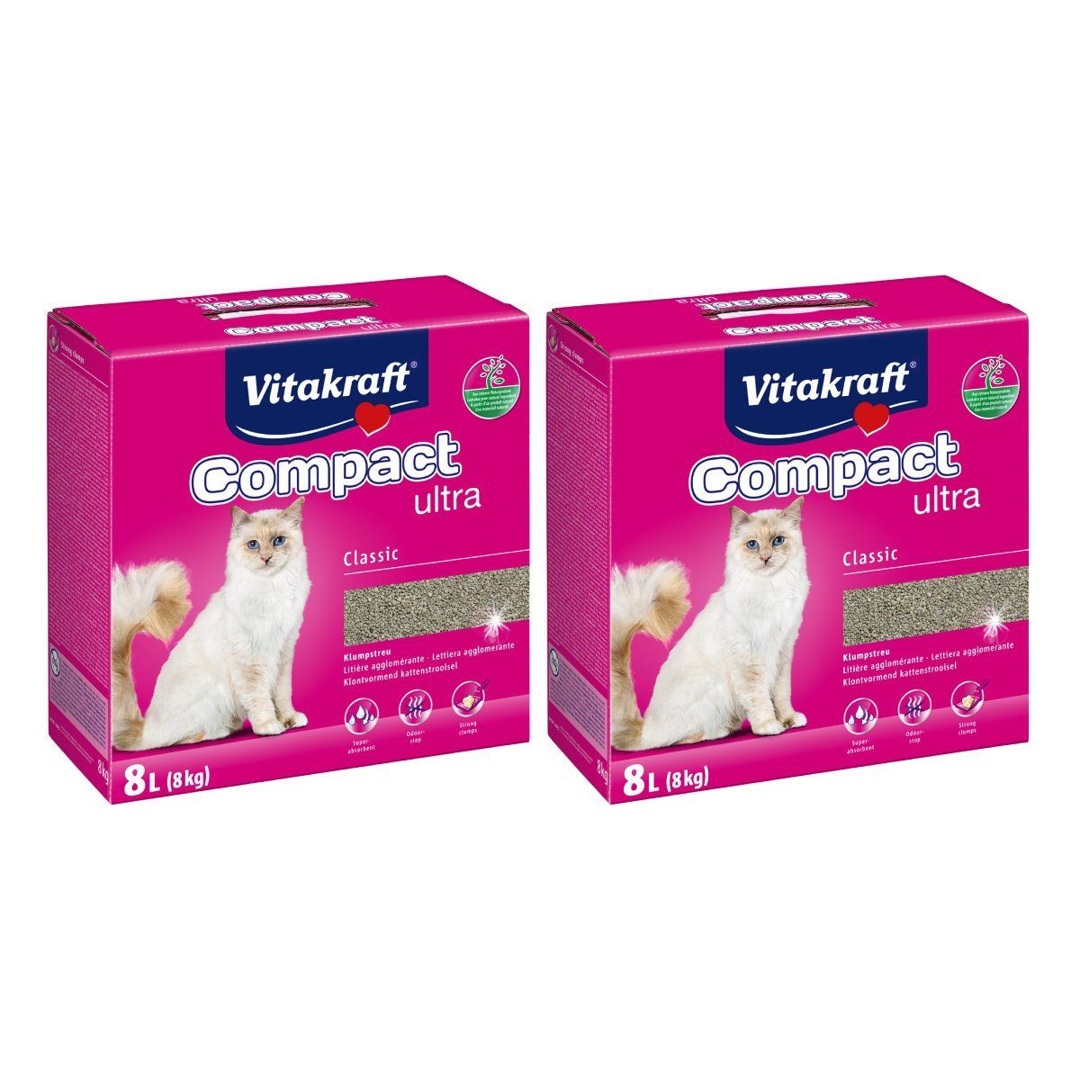 Katzenstreu Katzenstreu Compact ultra 16 kg