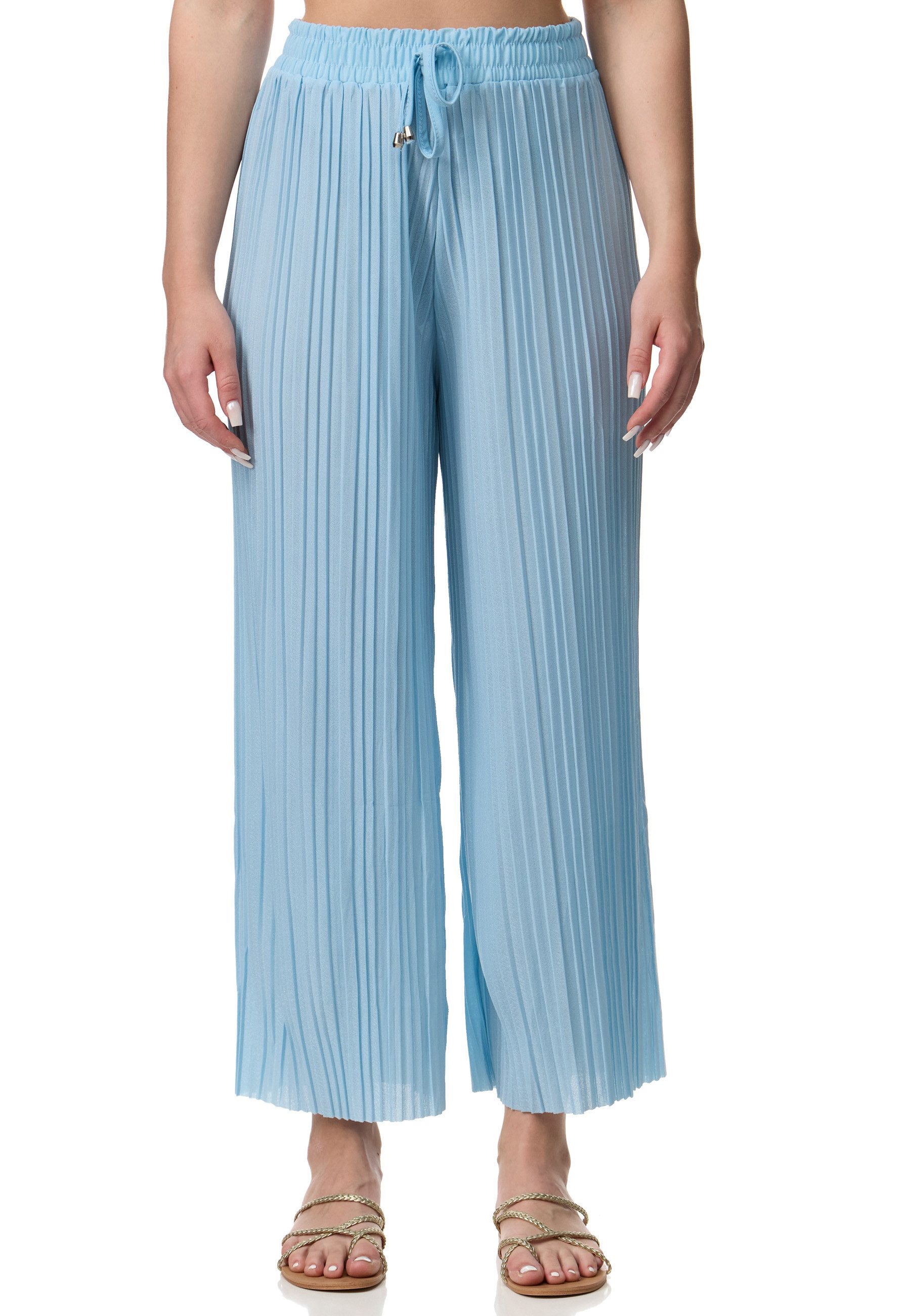 Worldclassca Sporthose Worldclassca Stoffhose Plissierte Sommer Hose weitem günstig online kaufen