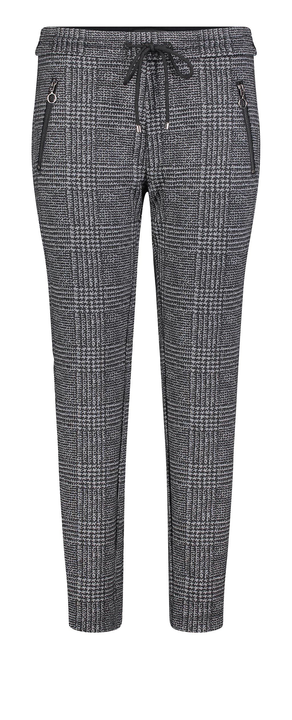 Stretch-Jeans MAC EASY black check 2710-00-0107L 090K