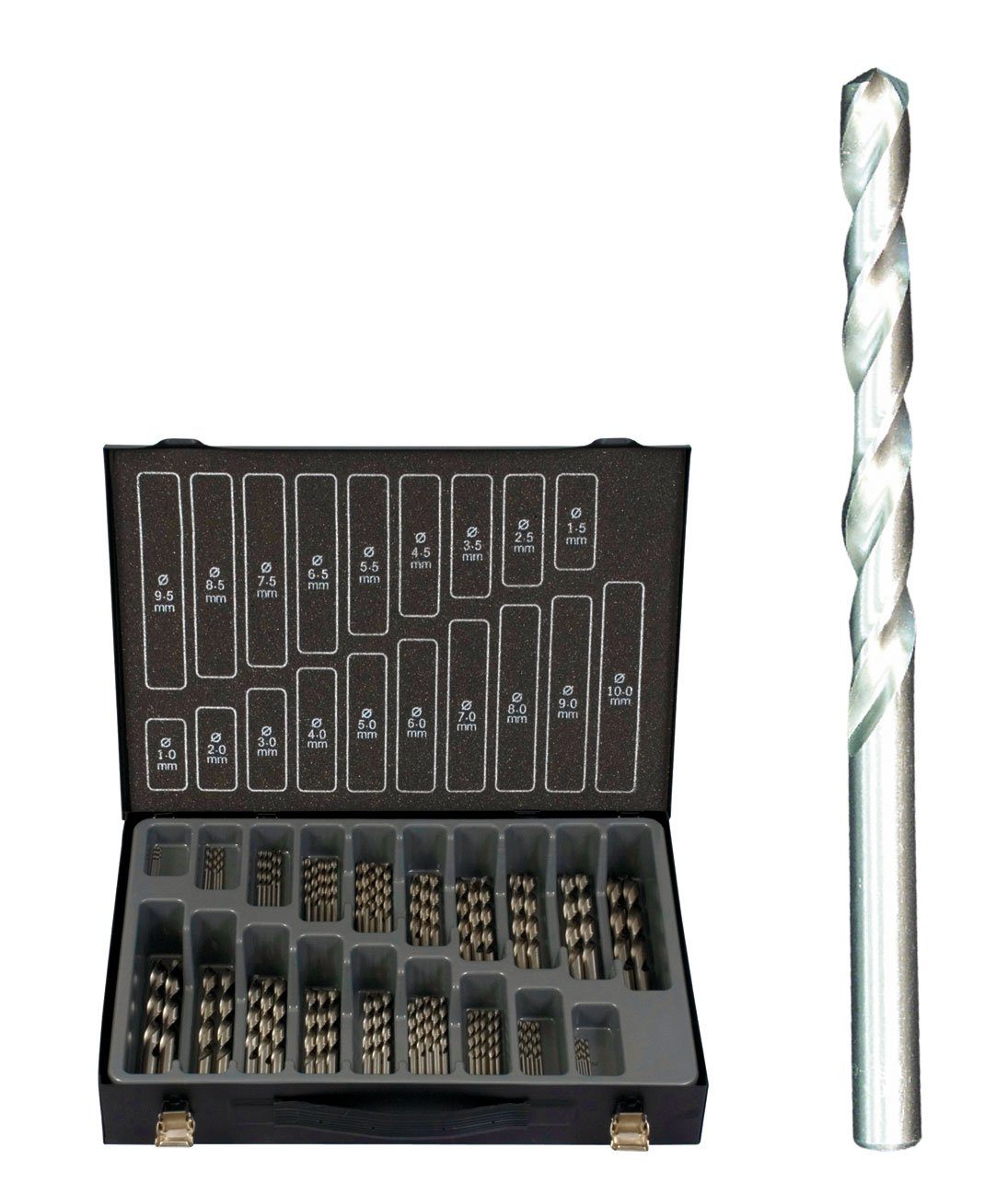 Bohrersatz Projahn Bohrer Magazin HSS-G 170tlg 1-10/0,5 mm BASIC