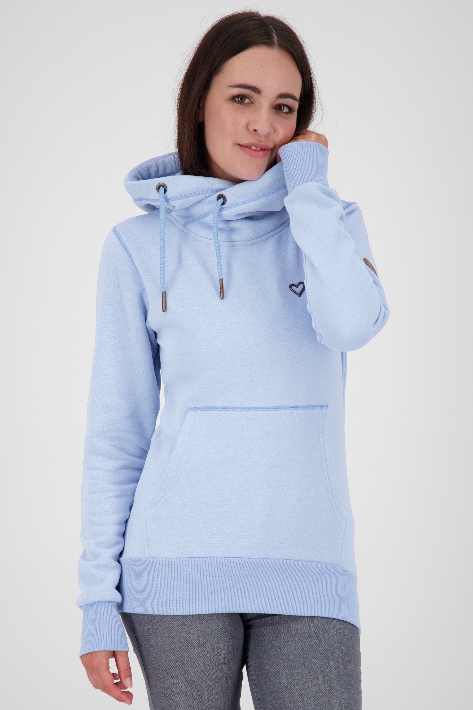 Kapuzensweatshirt, Damen frozen A Kickin & Sweat Sweatshirt Kapuzensweatshirt Alife SarahAK