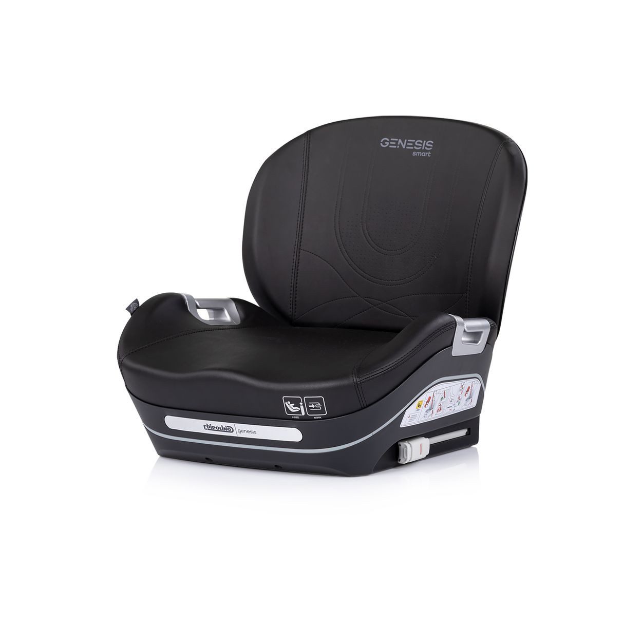 Chipolino Kindersitzerhöhung Sitzerhöhung Genesis Smart, ab: 6, bis: 12, i-Size 125-150 cm Isofix Kühlung Heizung