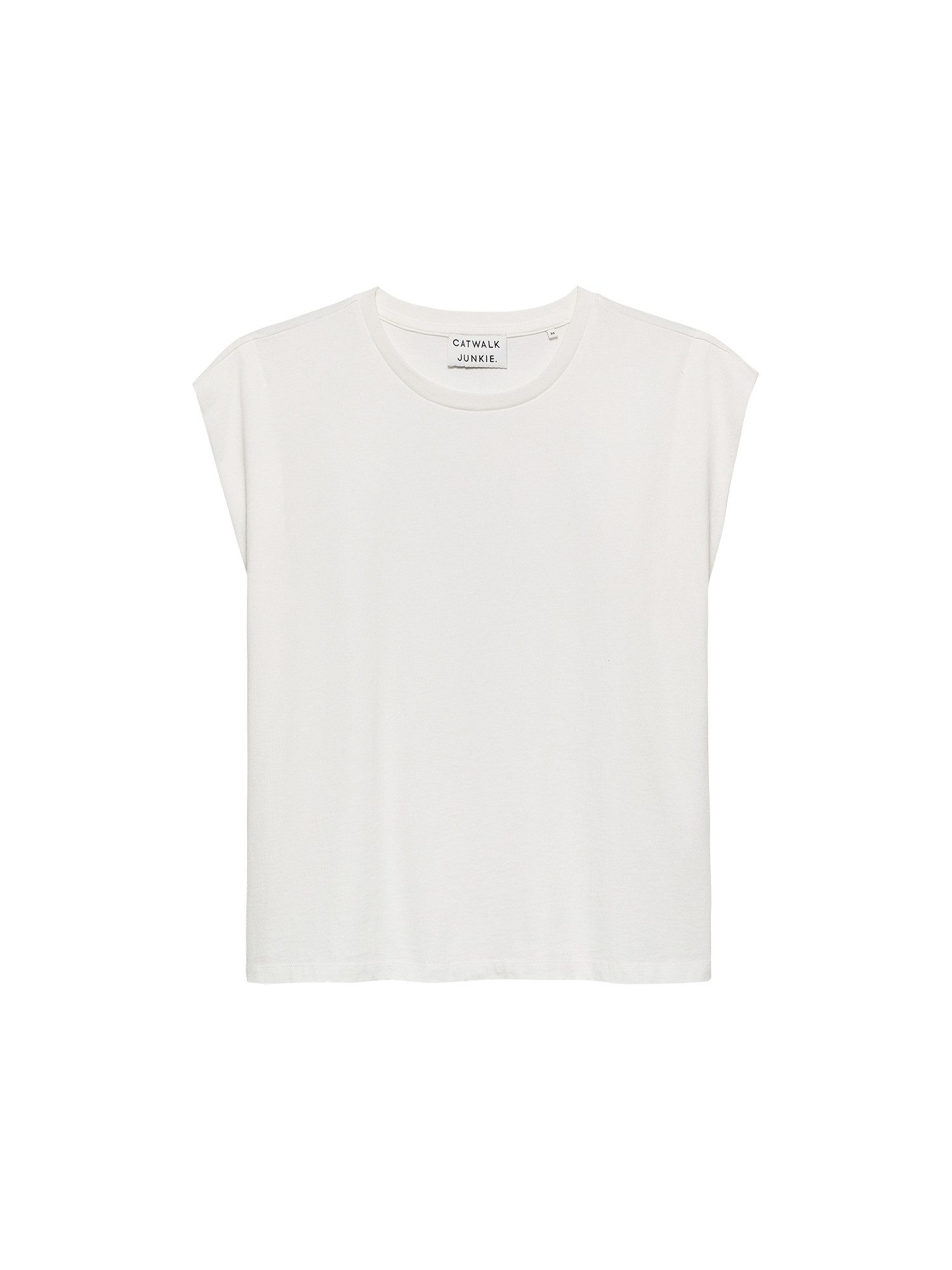 Catwalk Junkie Shirttop Folded shoulder singlet