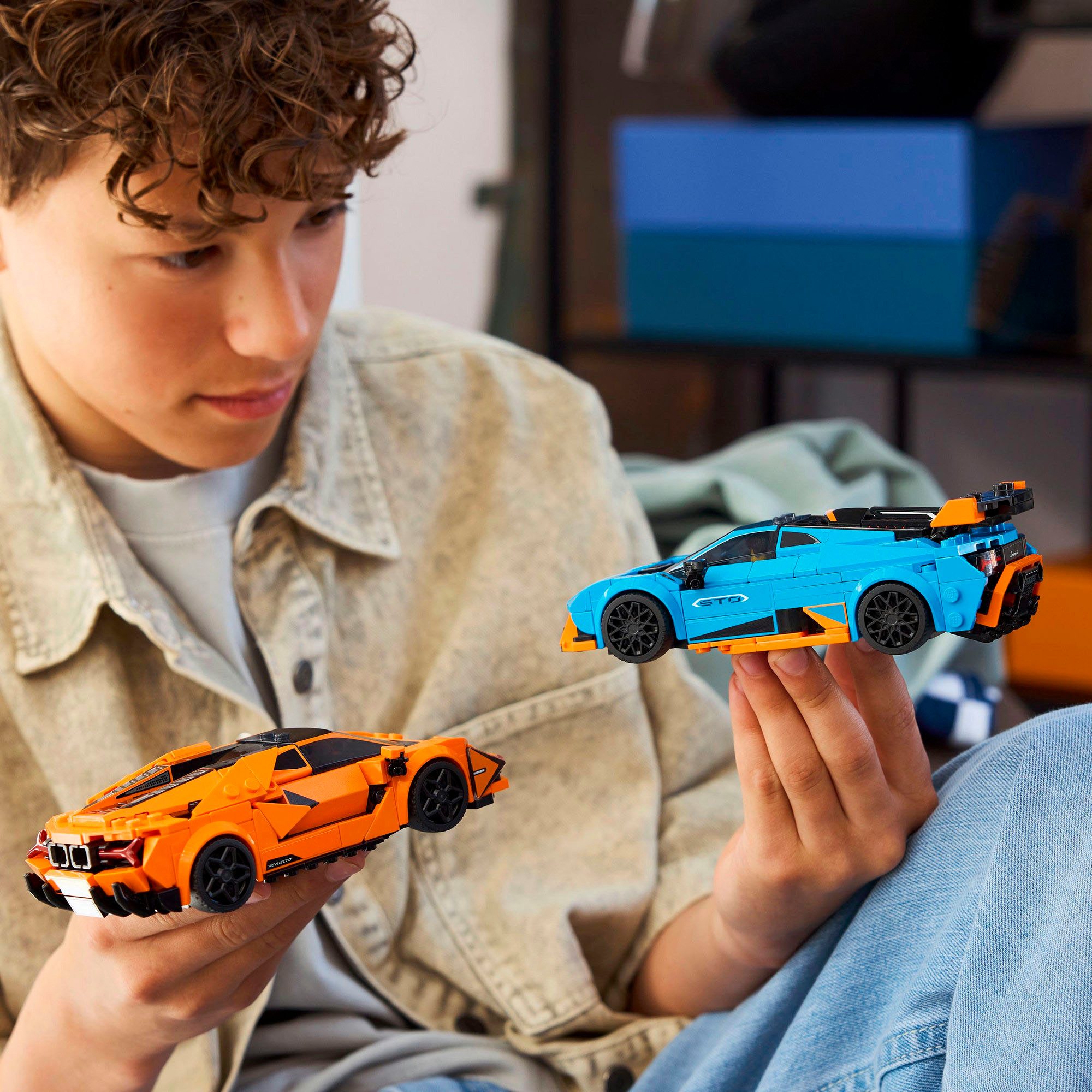 LEGO® Lamborghini Revuelto und Huracán STO günstig online kaufen